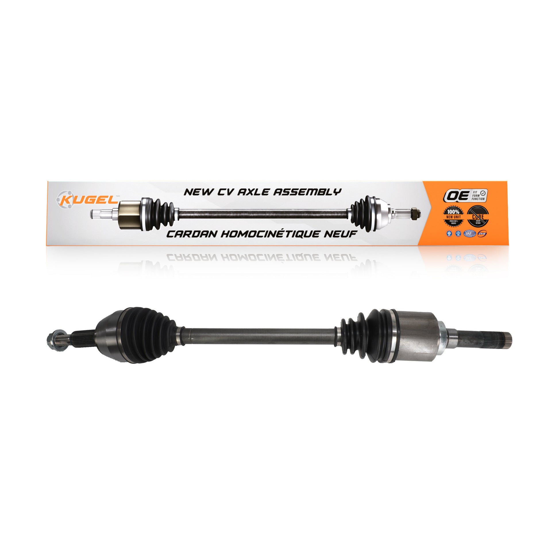 Kugel NCV-FD11156 CV Axle Shaft for 2003-2023 Ford Expedition, Lincoln Navigator - Rear Left