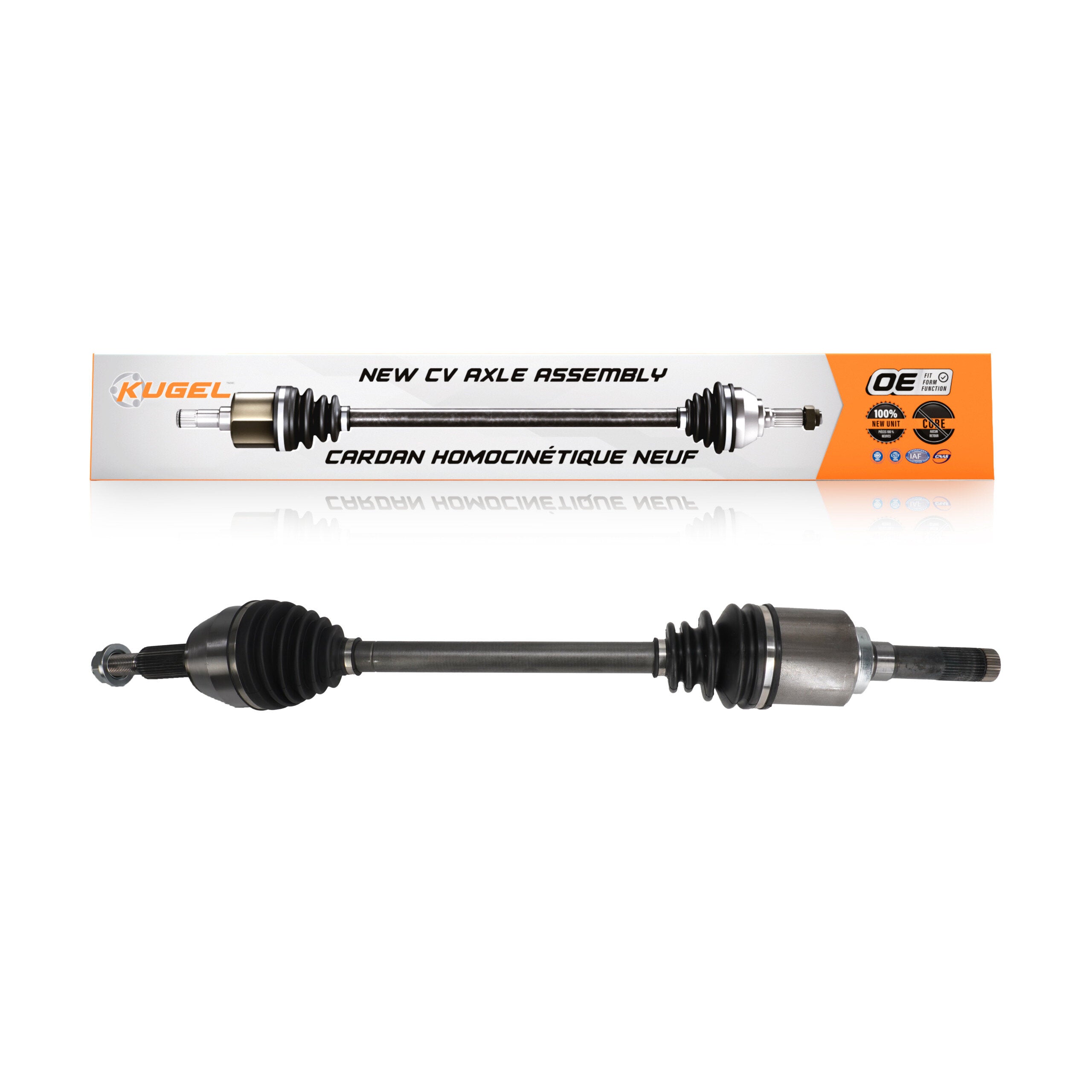 Kugel NCV-FD11156 CV Axle Shaft for 2003-2023 Ford Expedition, Lincoln Navigator - Rear Left