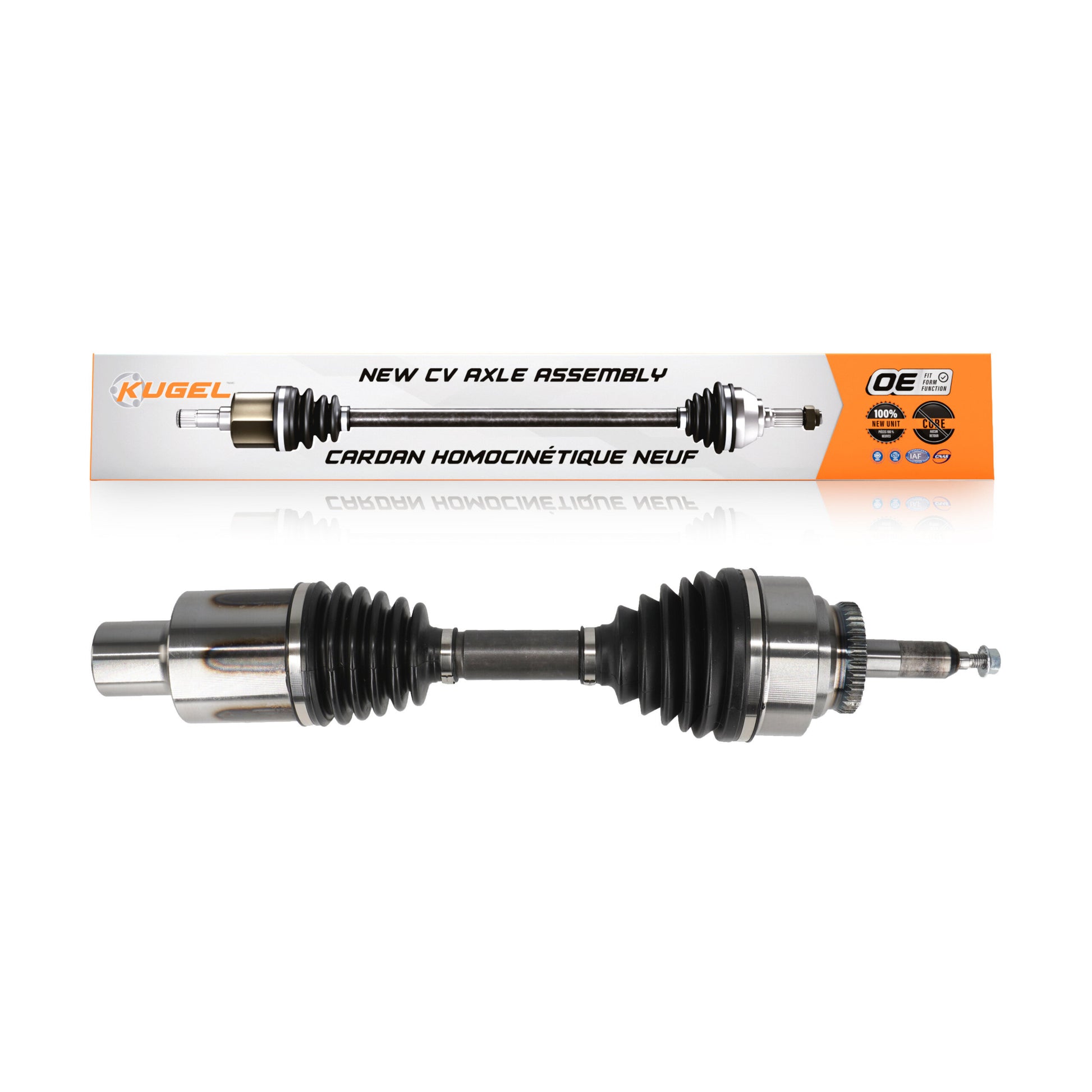 Kugel NCV-FD11159 CV Axle Shaft for 2007-2015 Ford F-150, Ford Lobo, Ford Expedition - Front Right