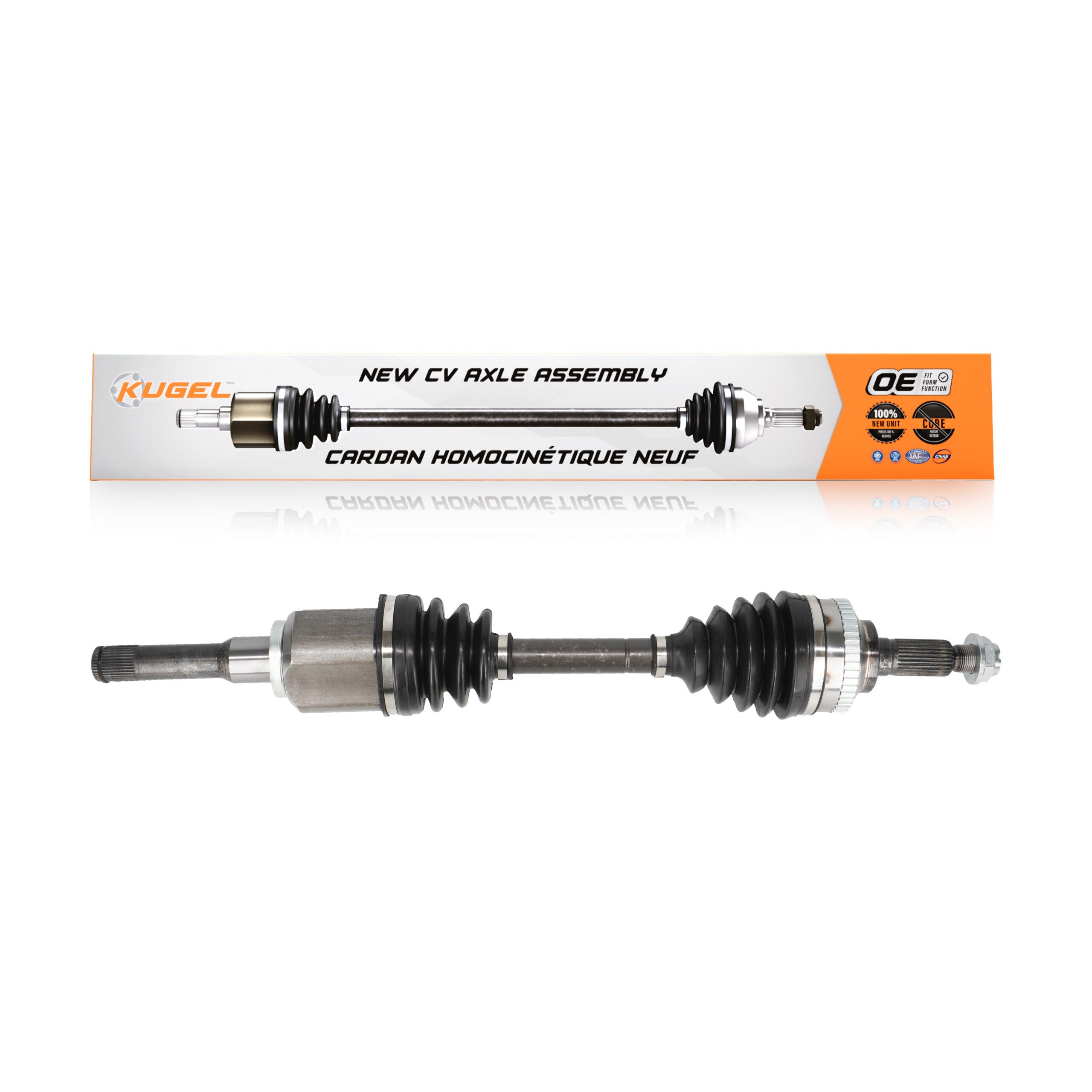 Kugel NCV-FD11515 CV Axle Shaft for 2009-2012 Mazda Tribute, Ford Escape, Mercury Mariner - Front Left