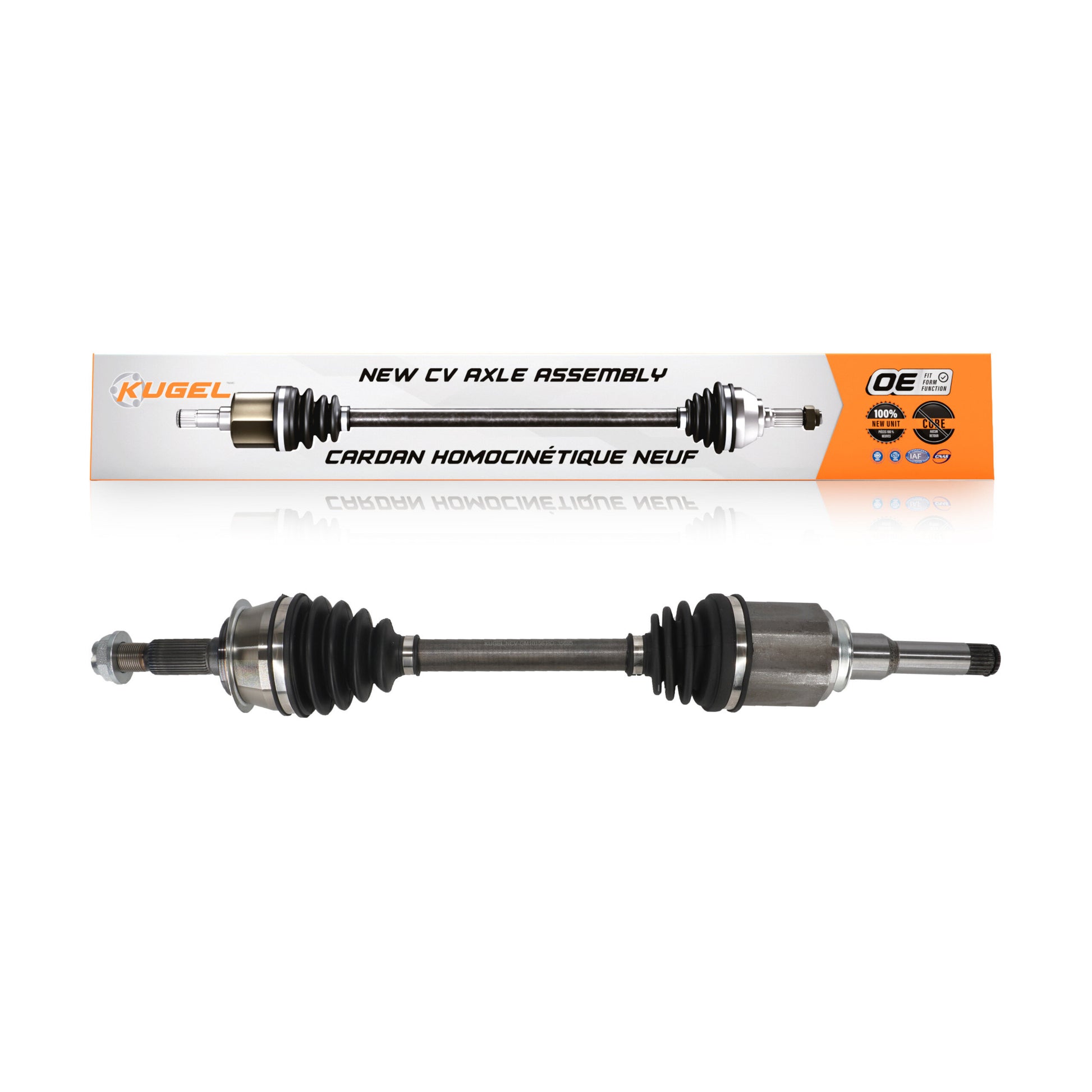 Kugel NCV-GM10156 CV Axle Shaft for 2016-2019 Chevrolet Cruze - Front Left