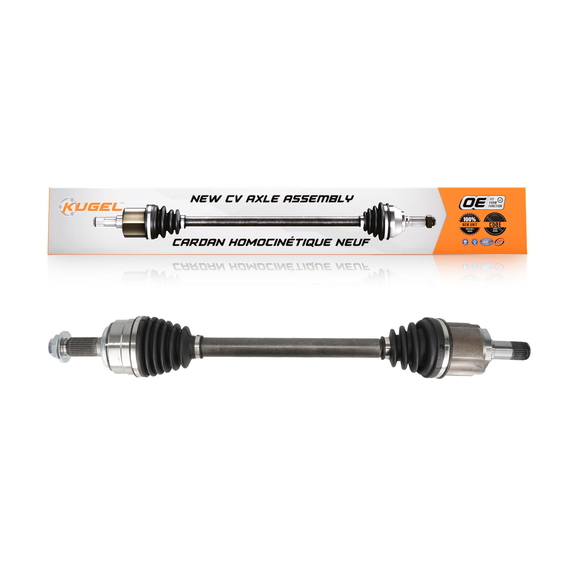 Kugel NCV-HO10048 CV Axle Shaft for 2011-2013 Honda Odyssey - Front Left