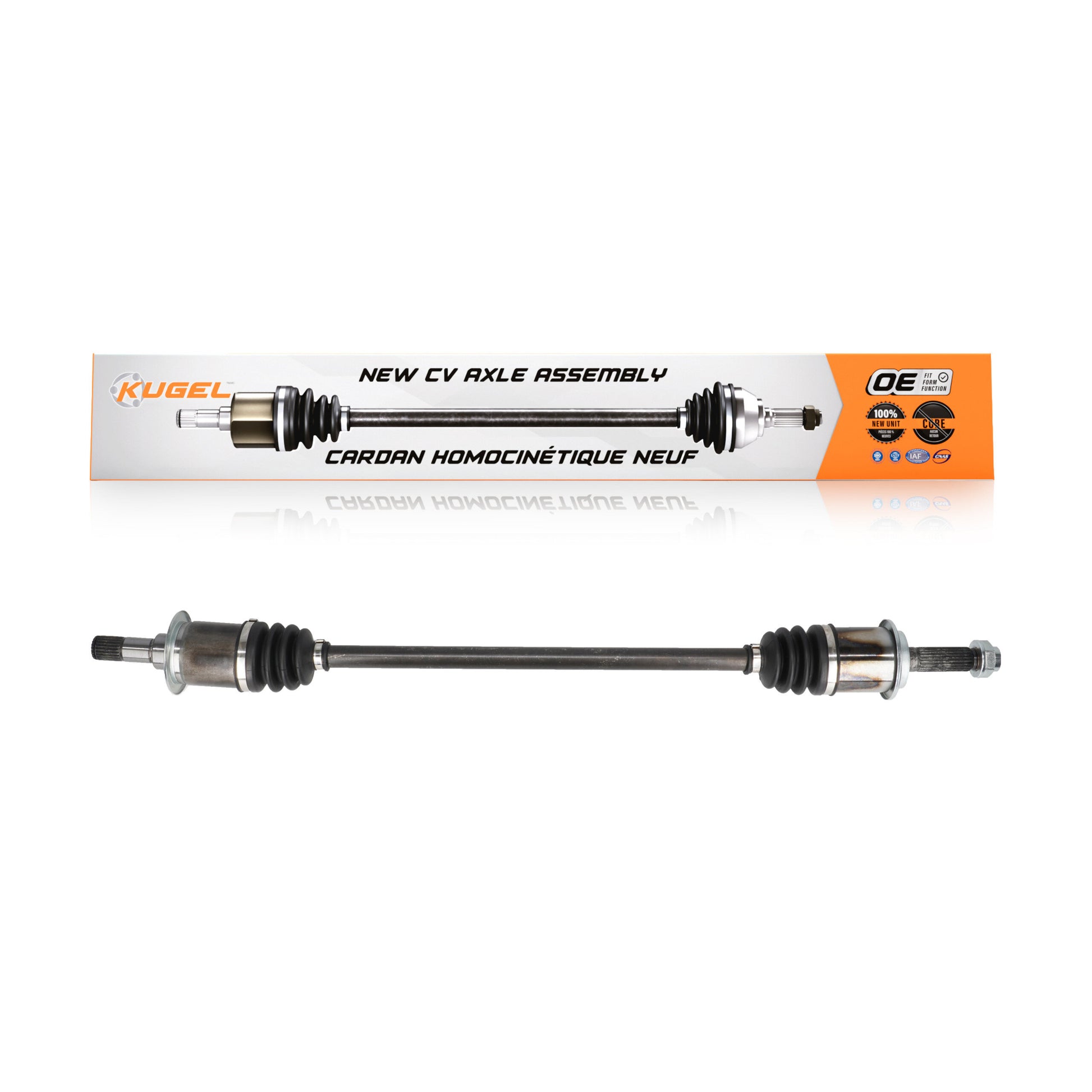 Kugel NCV-HO36002 CV Axle Shaft for 2002-2008 Honda CR-V, Honda Element - Rear Right