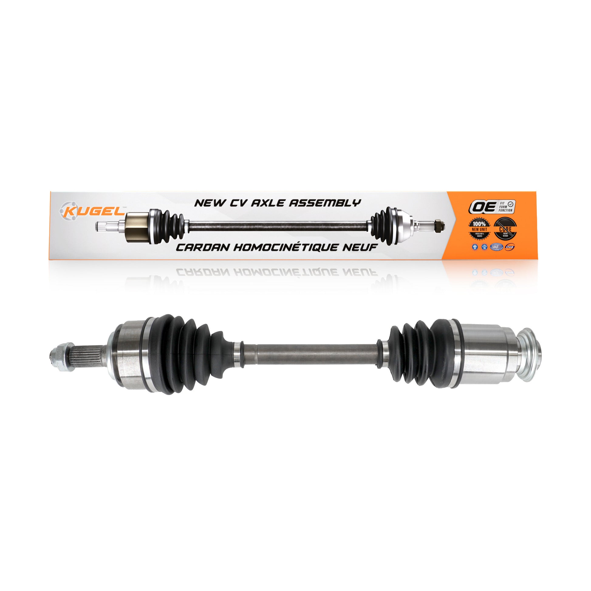 Kugel NCV-HO36011 CV Axle Shaft for 2009-2014 Honda Fit - Front Right