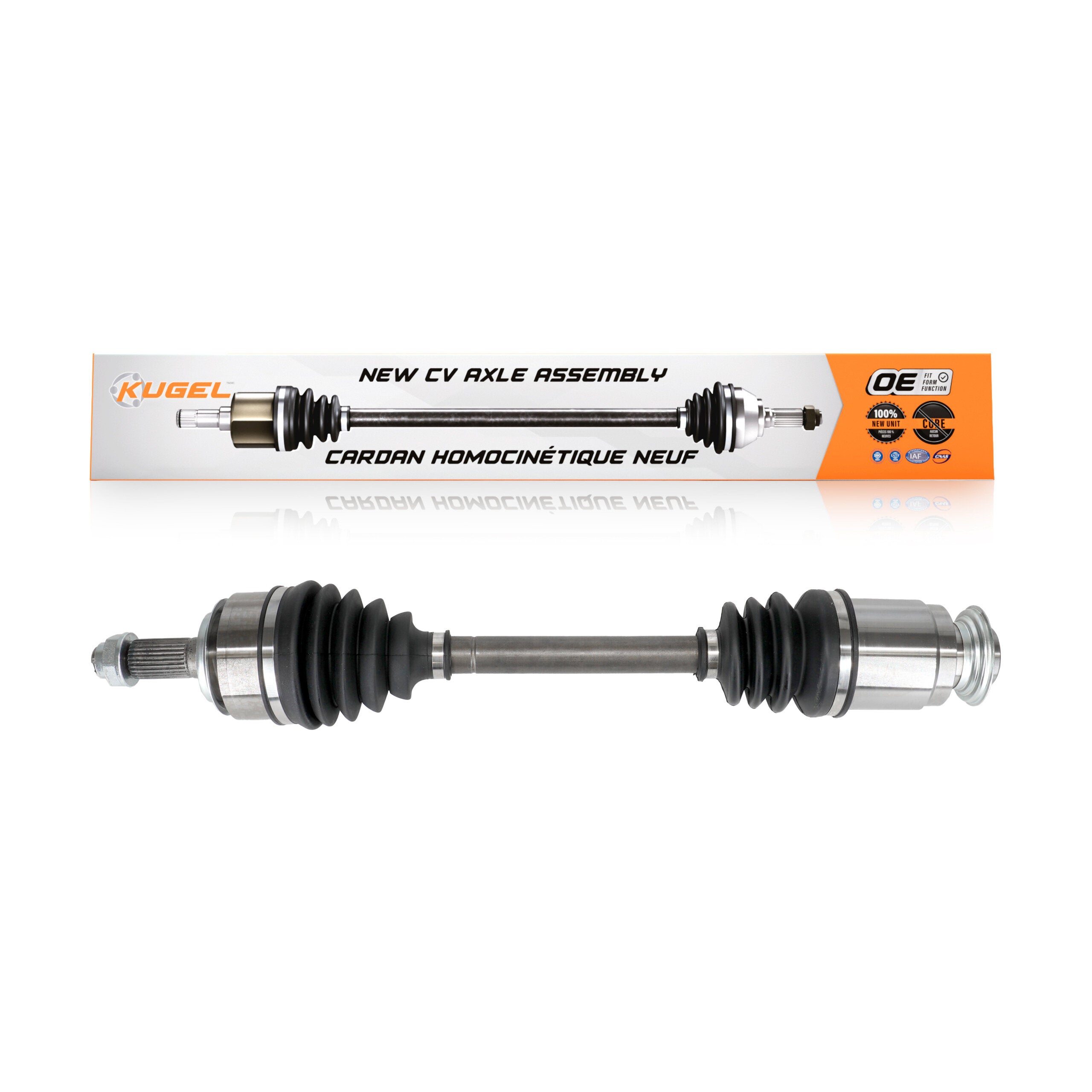 Kugel NCV-HO36011 CV Axle Shaft for 2009-2014 Honda Fit - Front Right