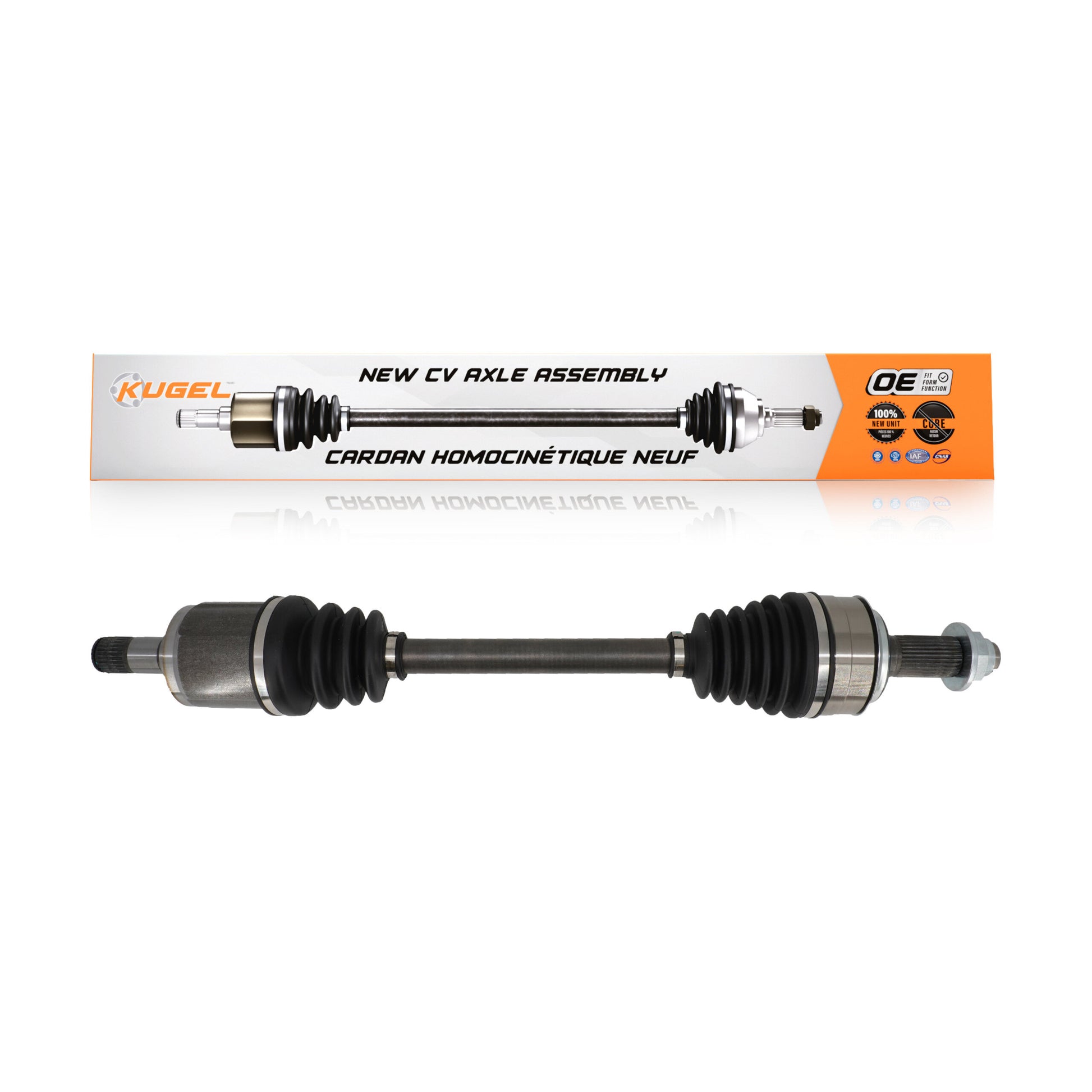 Kugel NCV-HO36019 CV Axle Shaft for 2015-2016 Honda CR-V - Front Left