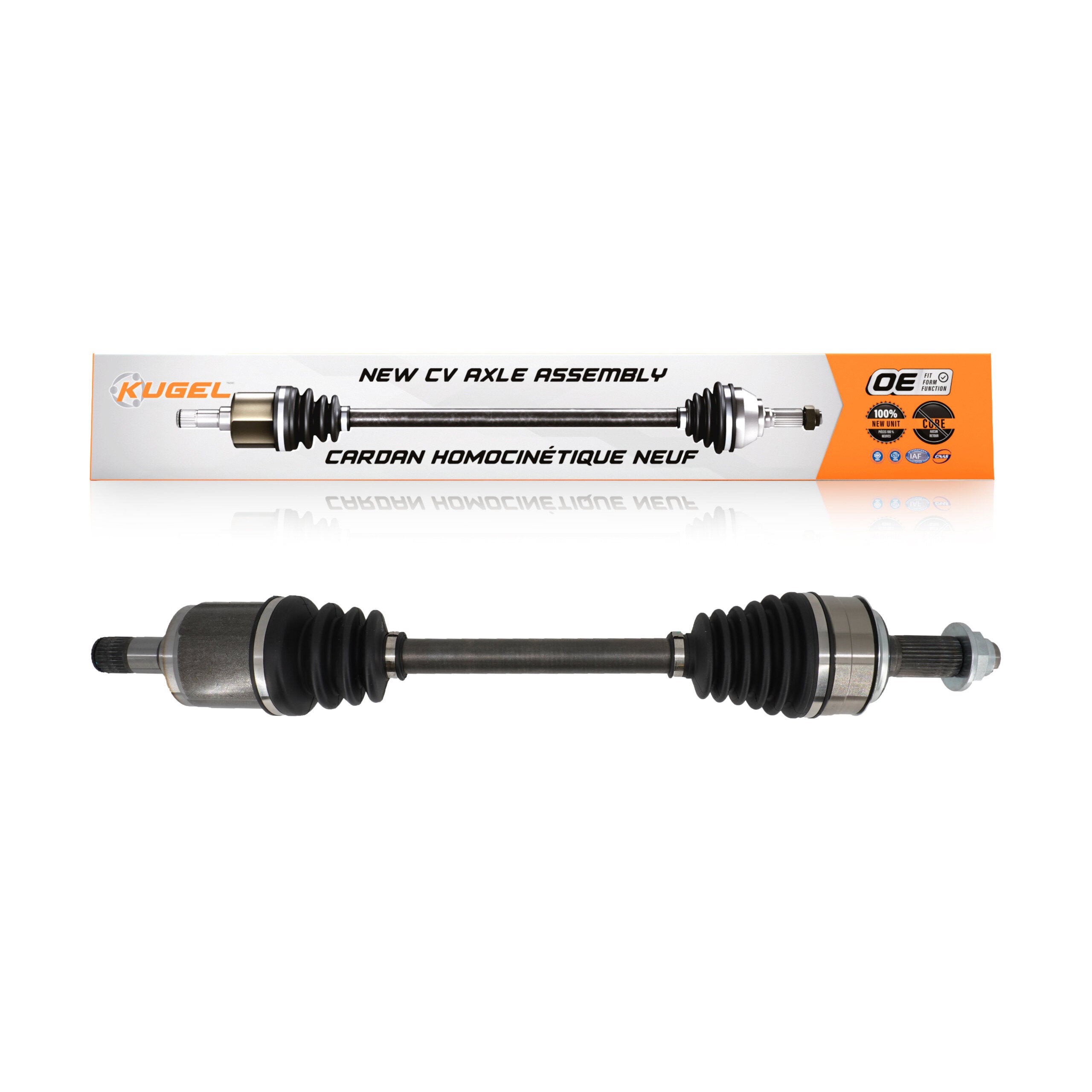 Kugel NCV-HO36019 CV Axle Shaft for 2015-2016 Honda CR-V - Front Left