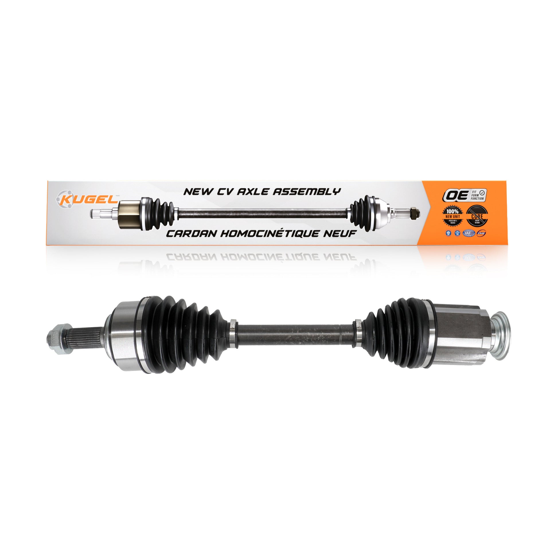 Kugel NCV-HO36152 CV Axle Shaft for 2017-2021 Honda Civic - Front Right