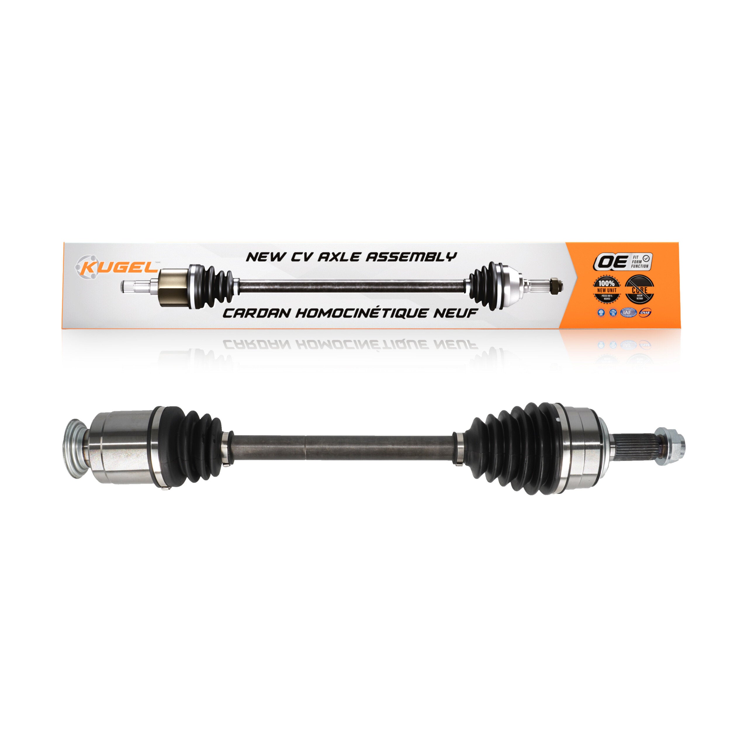 Kugel NCV-HO36166 CV Axle Shaft for 2017-2022 Honda CR-V - Front Right