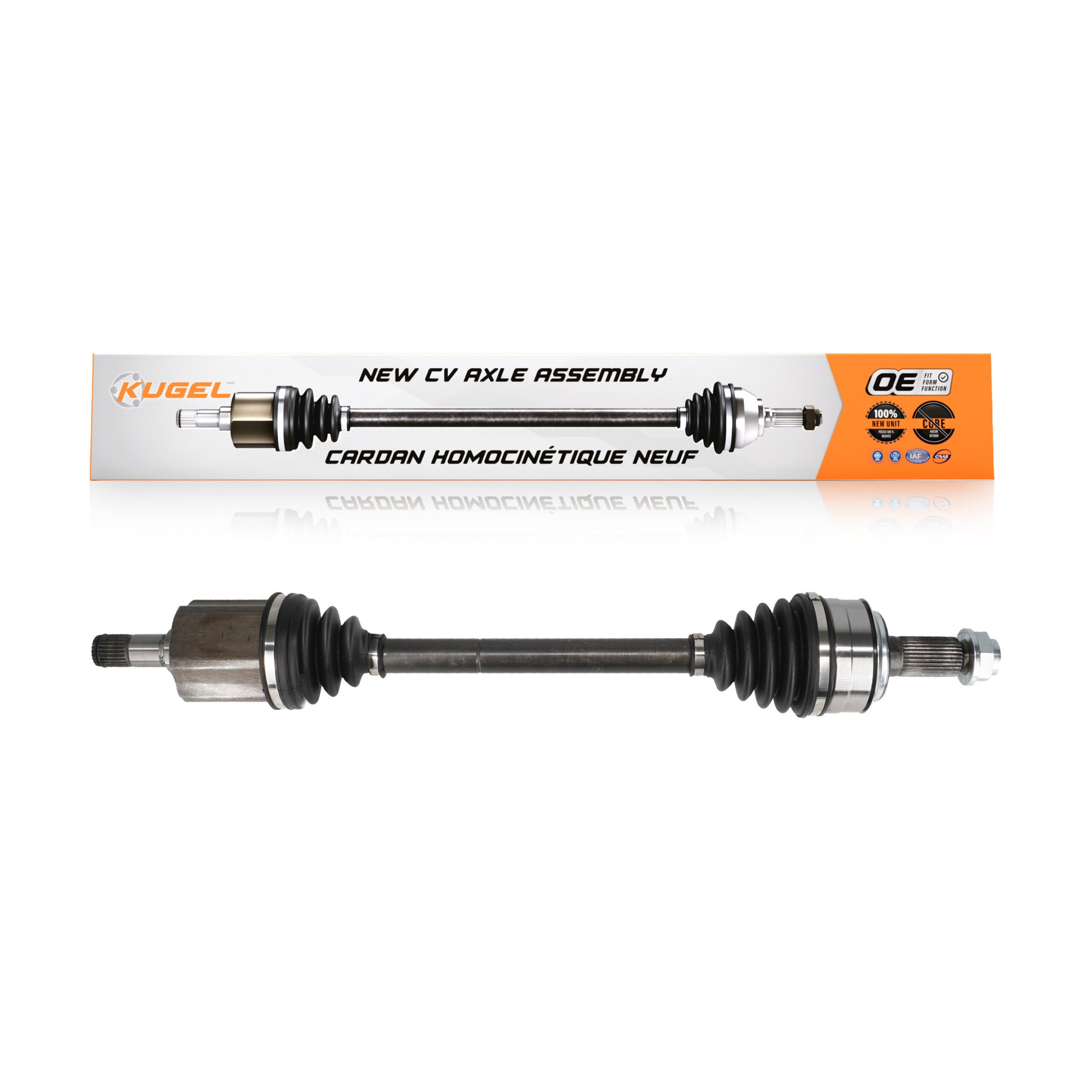Kugel NCV-HO36195 CV Axle Shaft for 2016-2022 Honda HR-V - Front Left