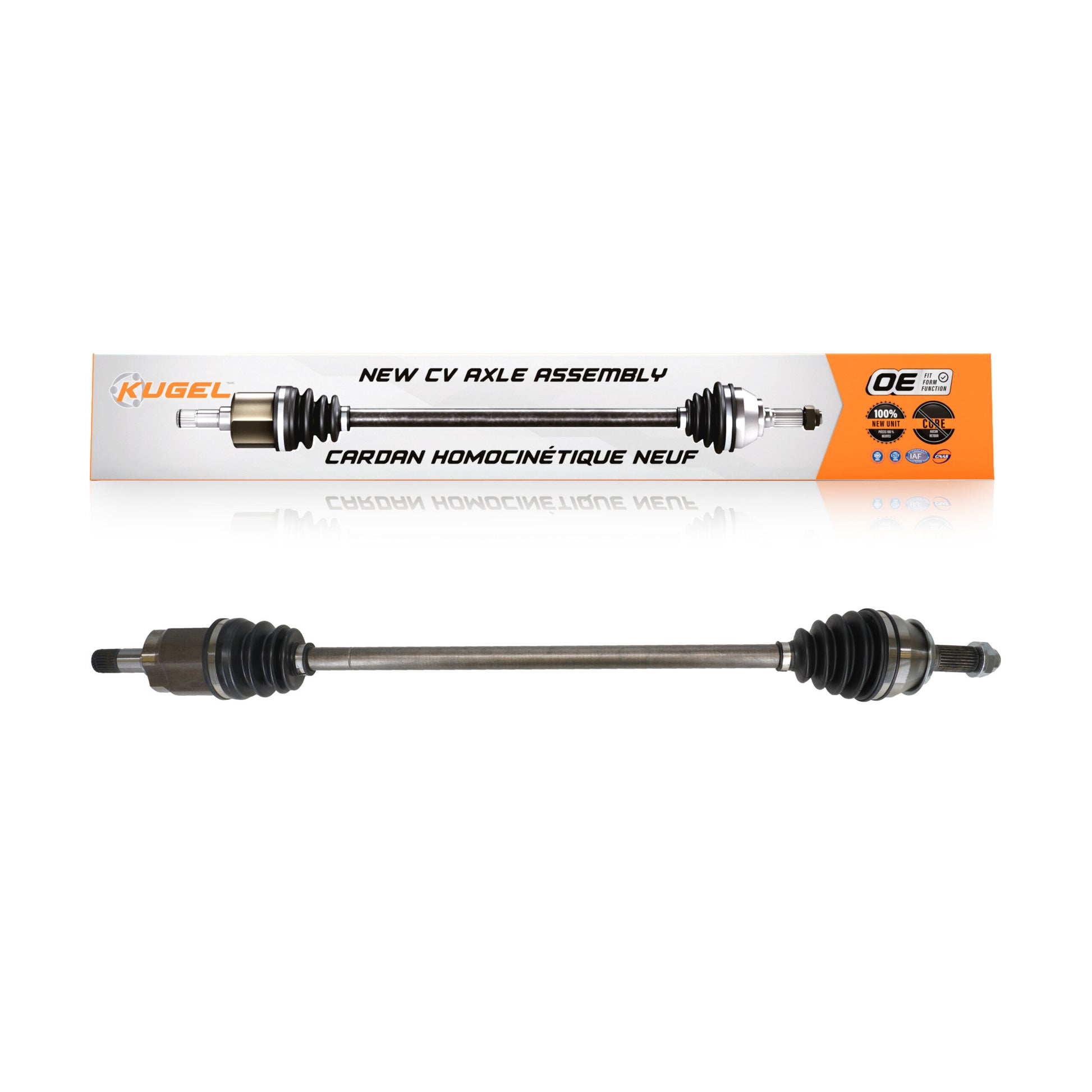 Kugel NCV-HO36197 CV Axle Shaft for 2015-2020 Honda Fit - Front Right