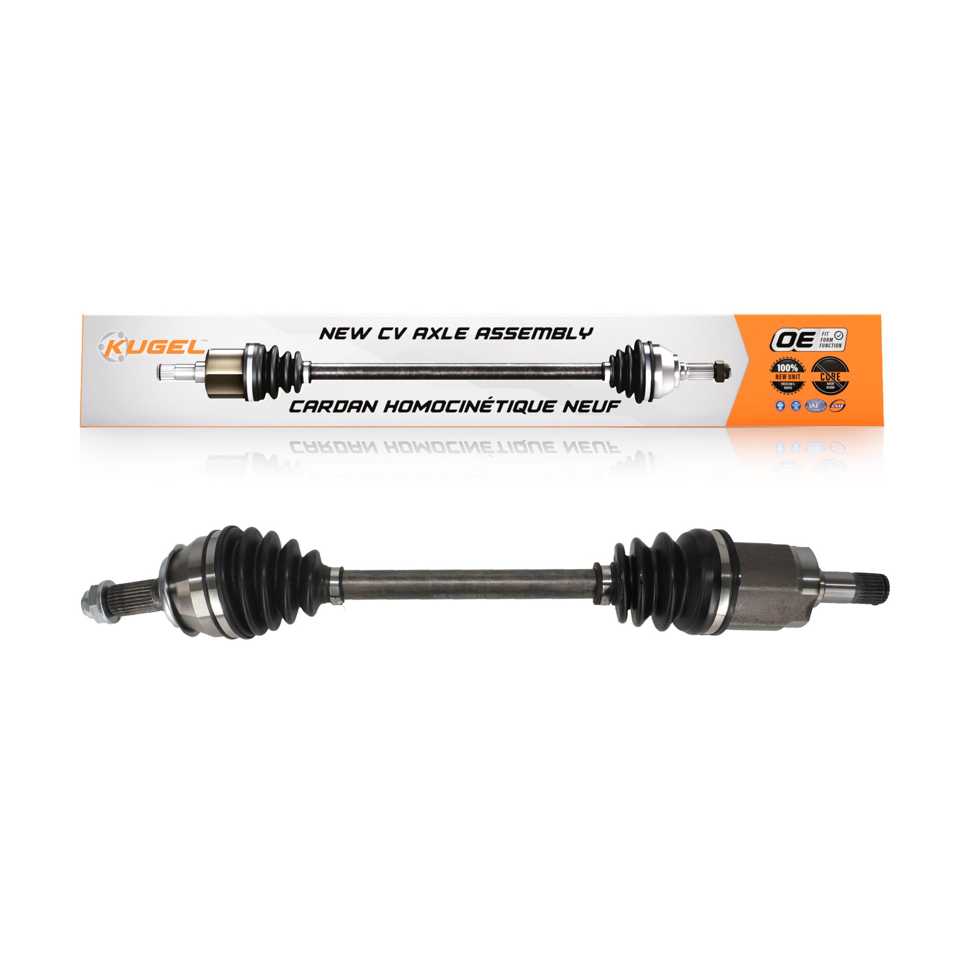 Kugel NCV-HO36198 CV Axle Shaft for 2015-2020 Honda Fit - Front Left