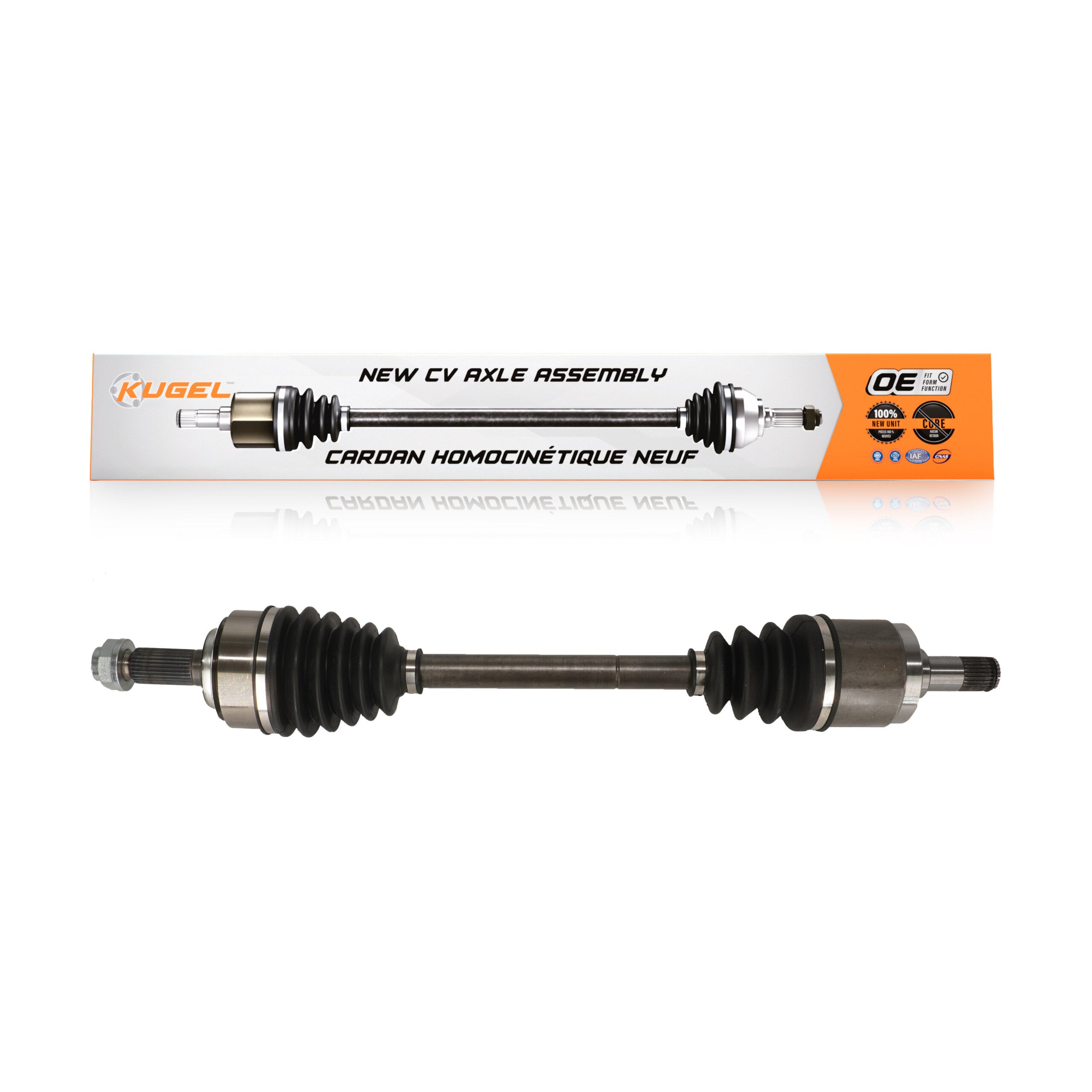 Kugel NCV-HO36500 CV Axle Shaft for 2003-2011 Honda Element - Front Left