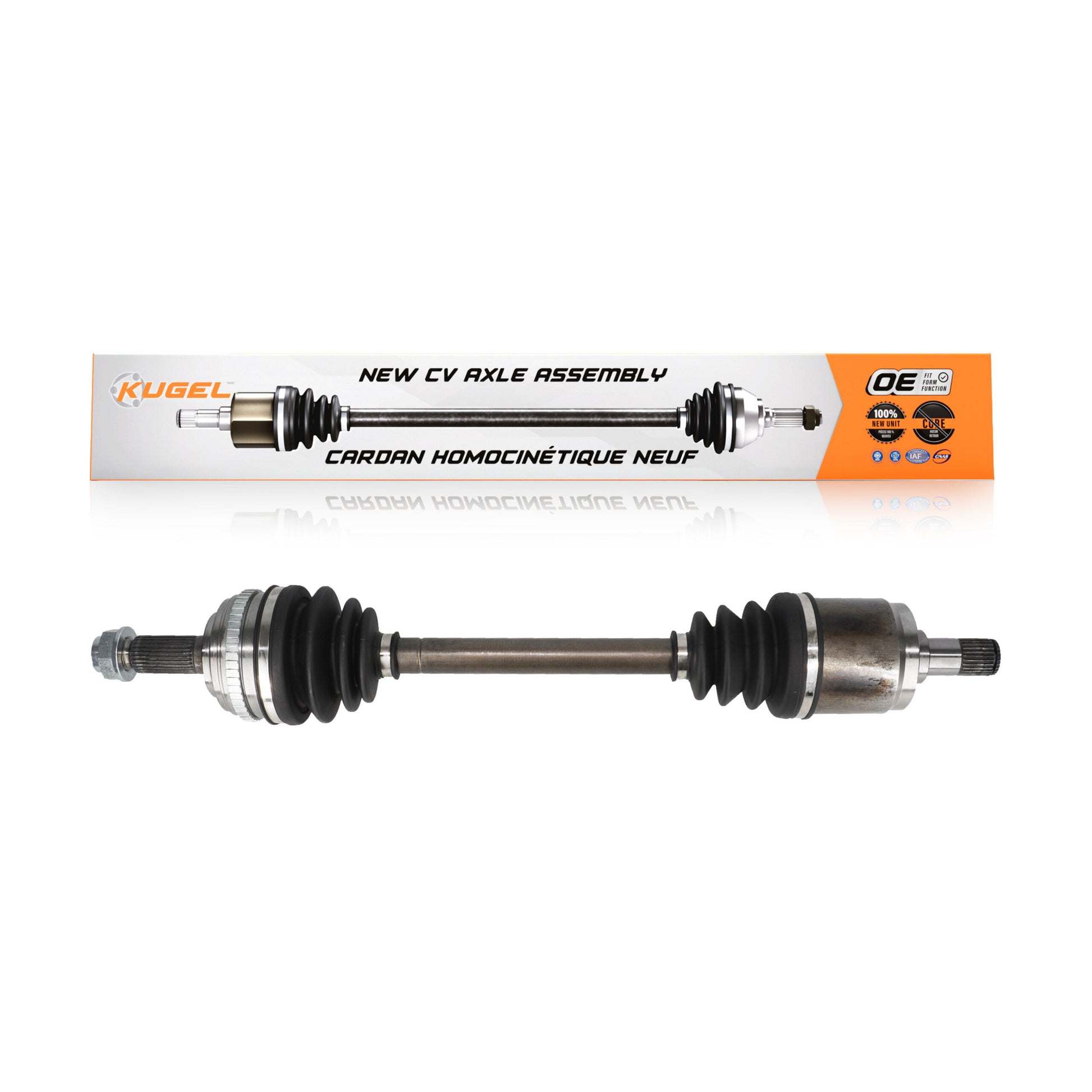 Kugel NCV-HO36546 CV Axle Shaft for 1997-2001 Honda CR-V - Front Right