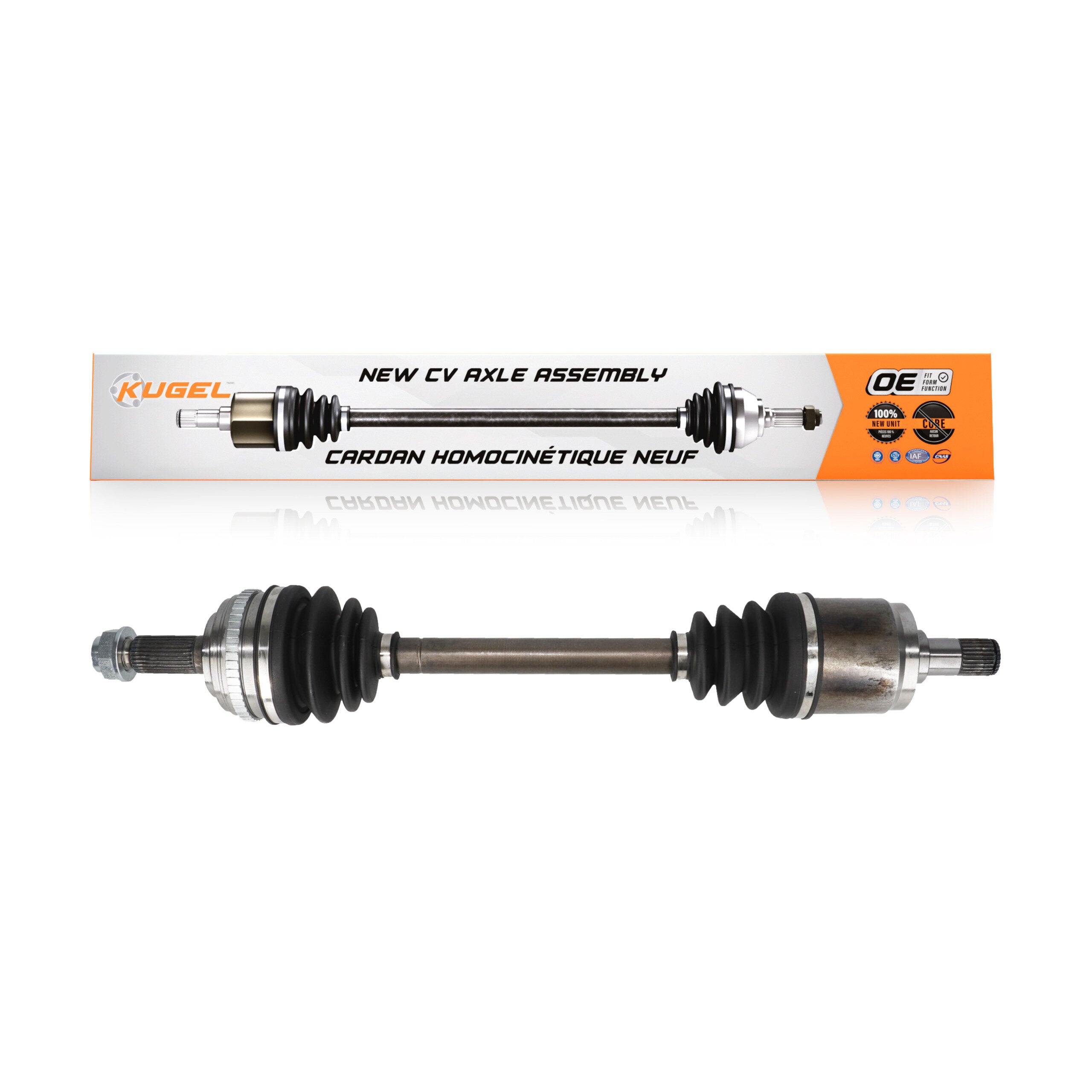 Kugel NCV-HO36546 CV Axle Shaft for 1997-2001 Honda CR-V - Front Right