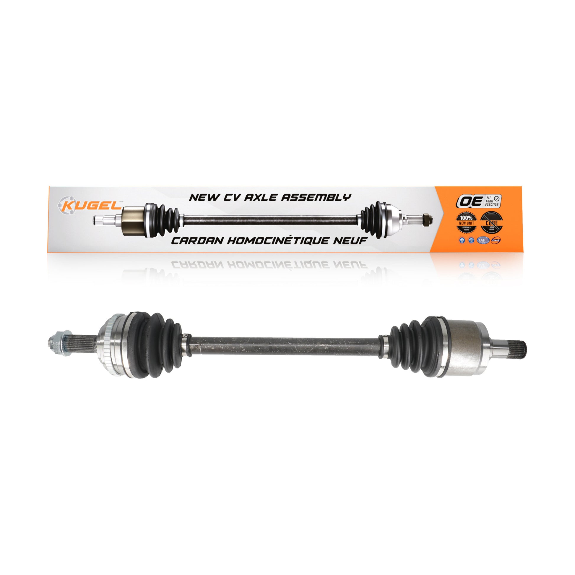 Kugel NCV-HO36547 CV Axle Shaft for 1999-2004 Honda Odyssey - Front Left