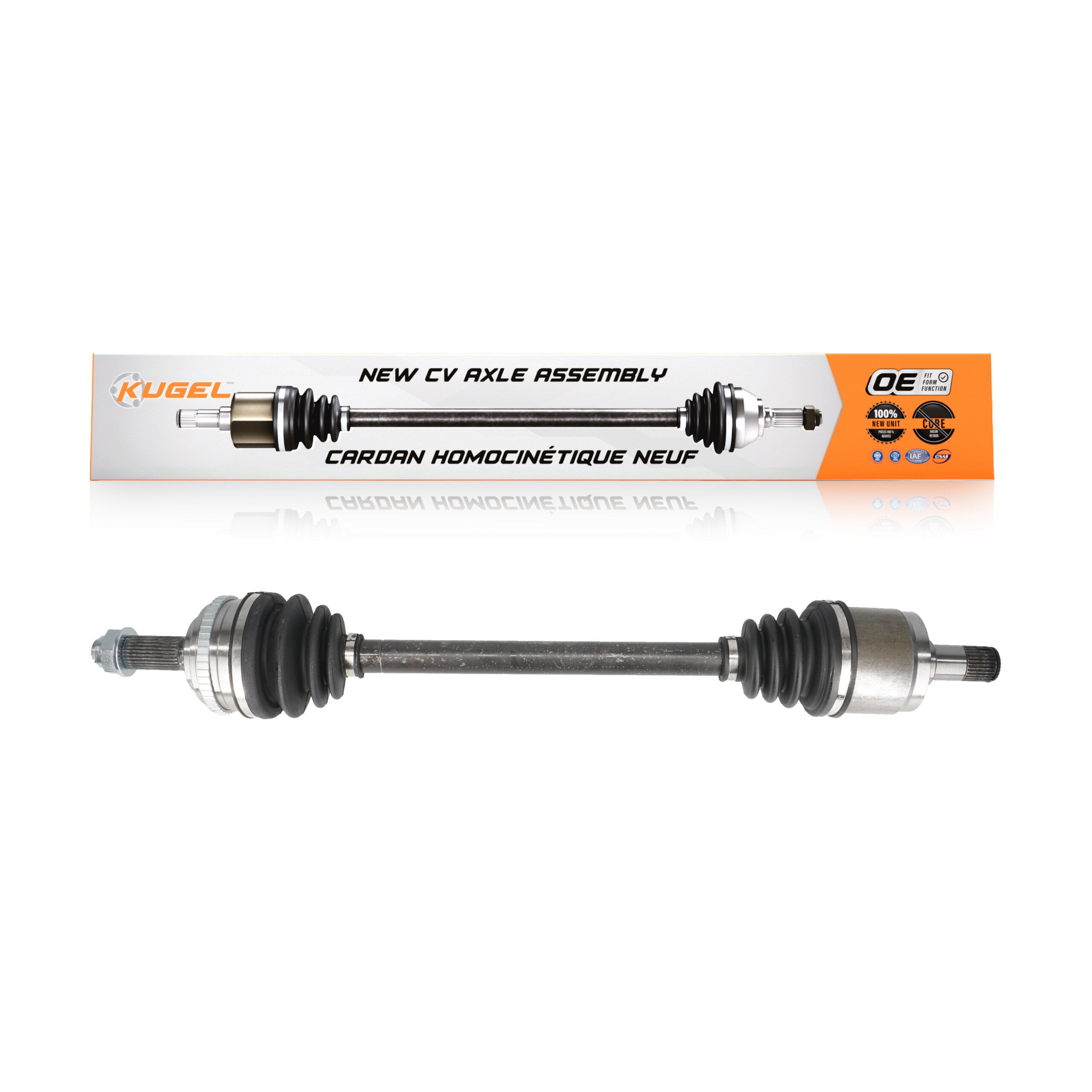 Kugel NCV-HO36547 CV Axle Shaft for 1999-2004 Honda Odyssey - Front Left