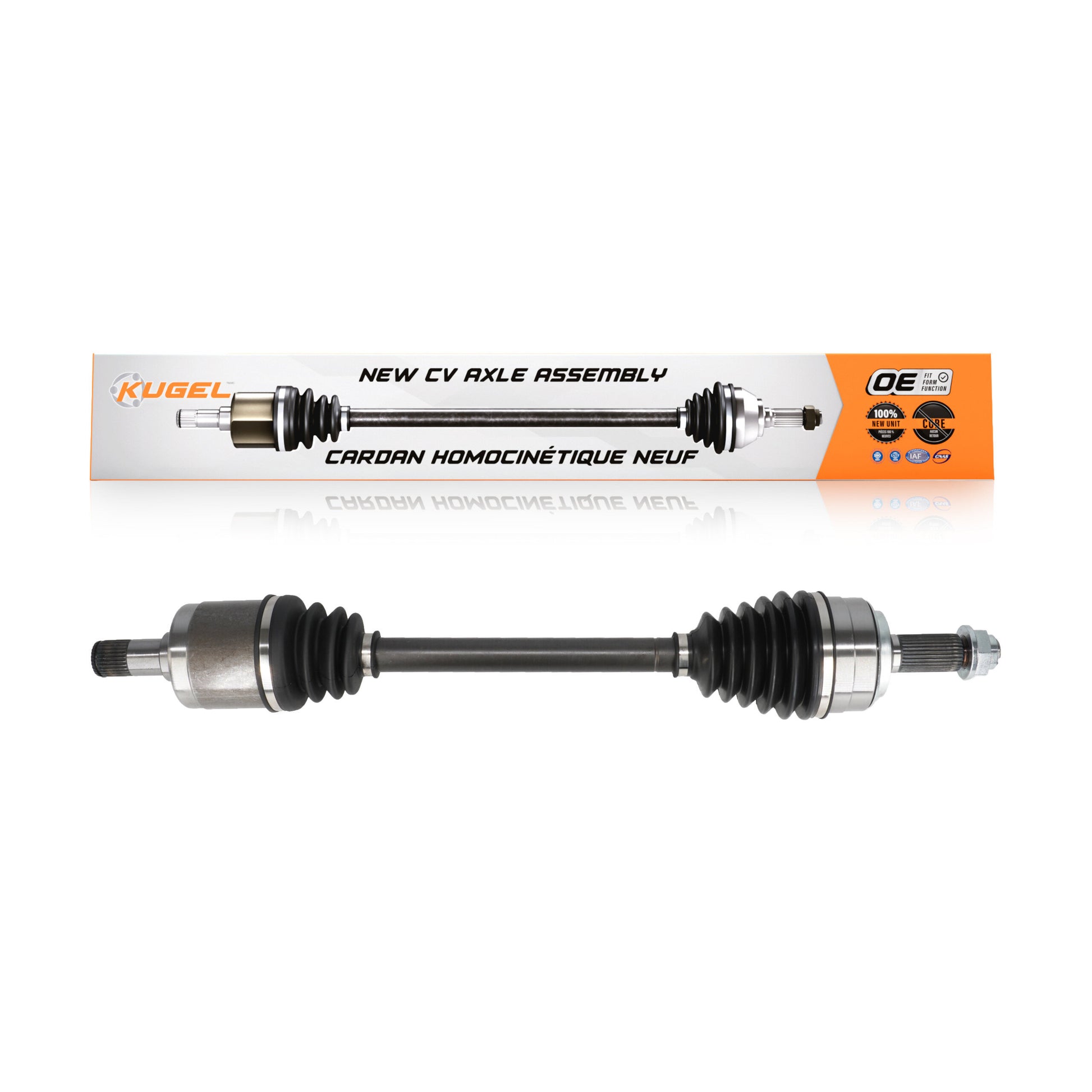 Kugel NCV-HO36564 CV Axle Shaft for 2005-2006 Honda Odyssey - Front Left