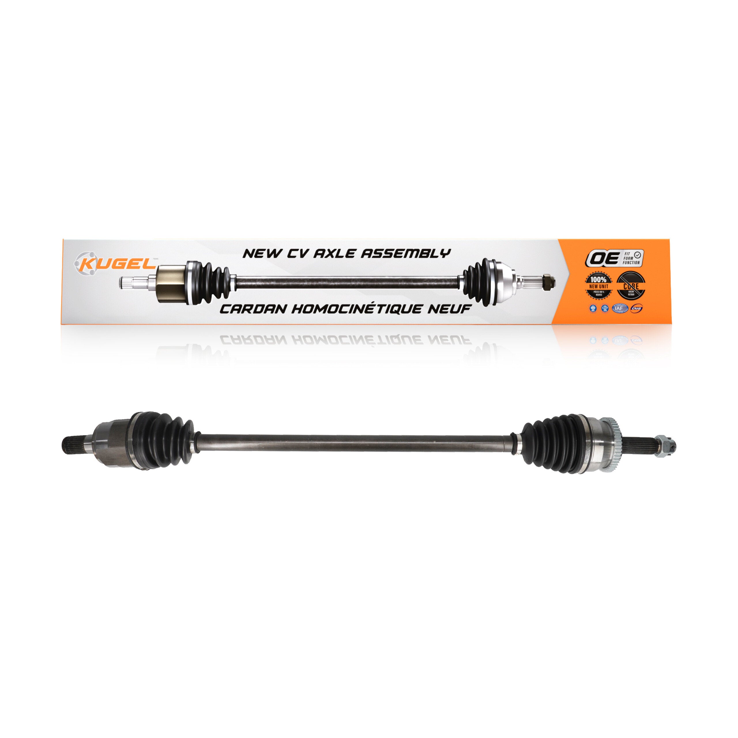 Kugel NCV-HY37002 CV Axle Shaft for 2011-2014 Hyundai Sonata - Front Right