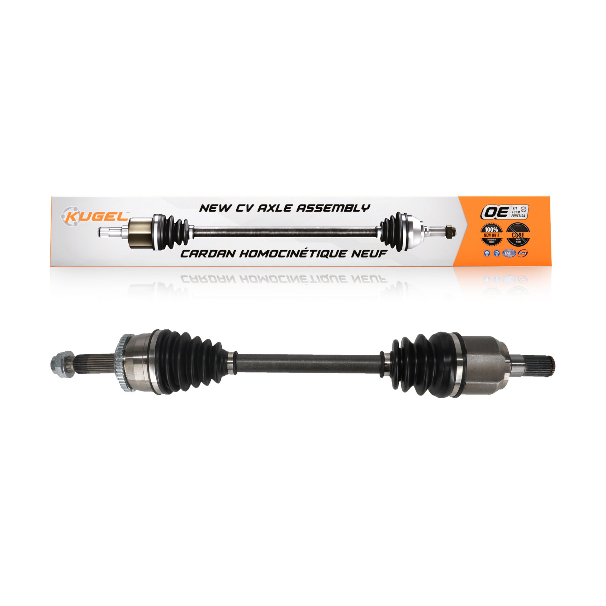 Kugel NCV-HY37090 CV Axle Shaft for 2012-2017 Hyundai Accent - Front Left