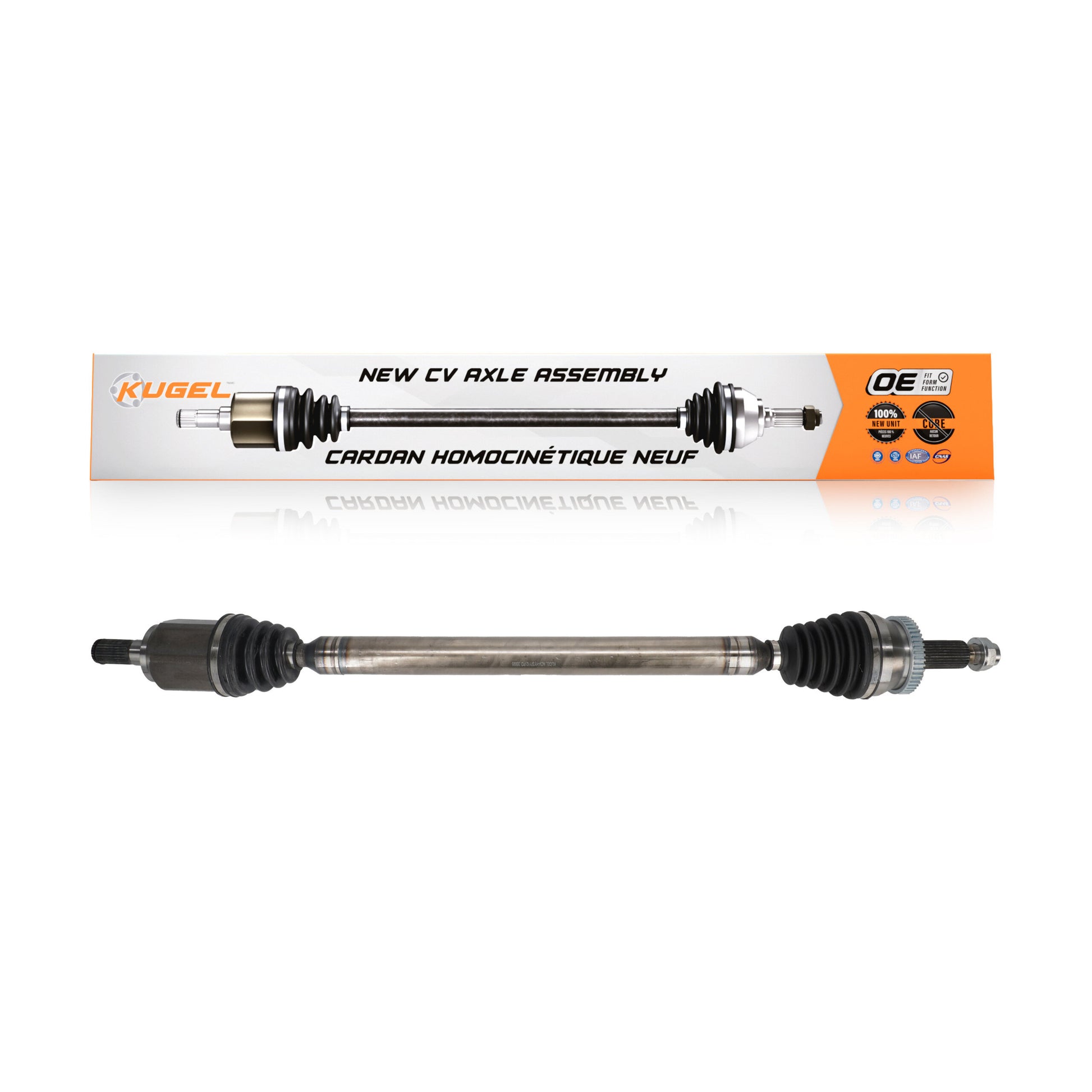 Kugel NCV-HY37112 CV Axle Shaft for 2016-2021 Hyundai Tucson - Front Right