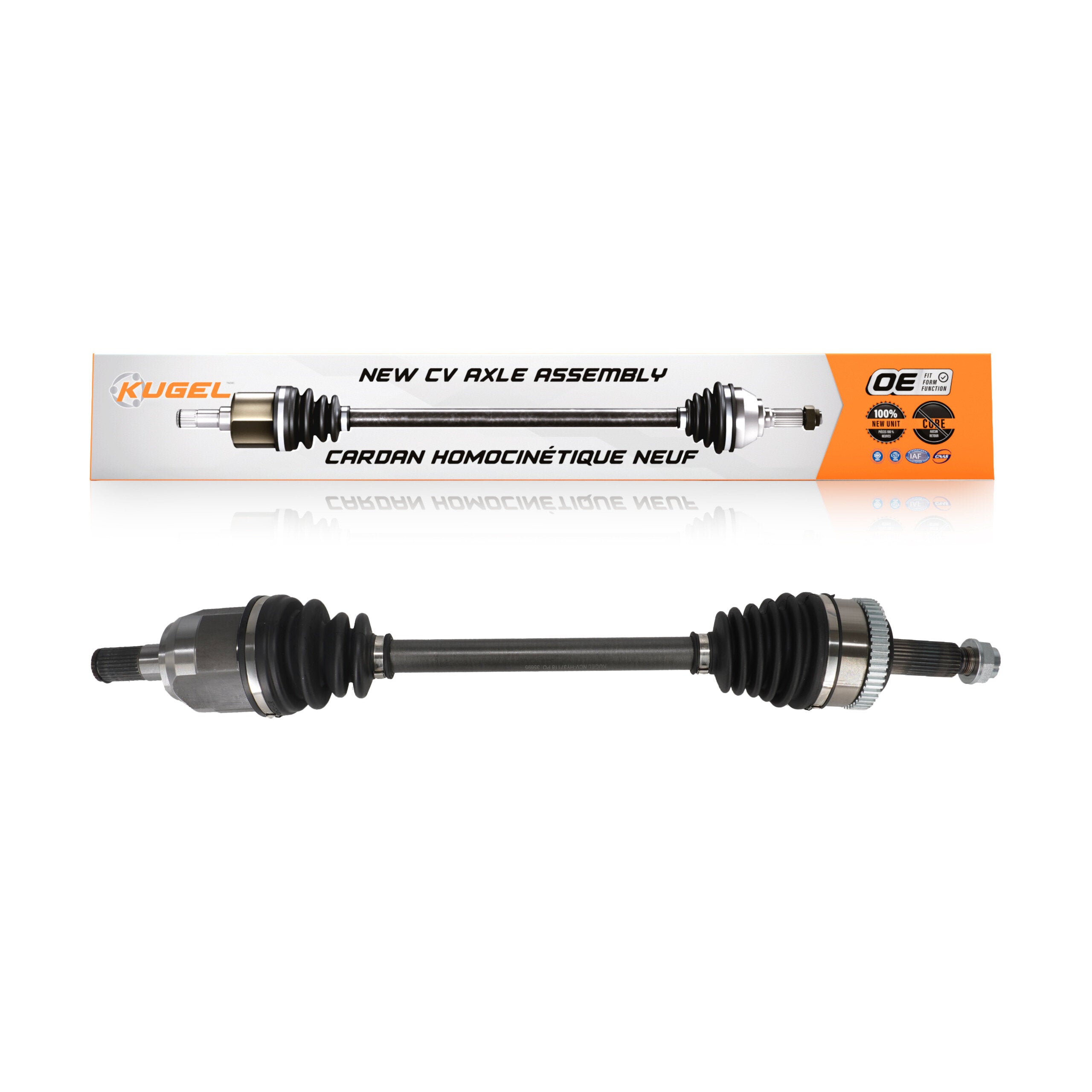 Kugel NCV-HY37118 CV Axle Shaft for 2014-2015 Hyundai Tucson - Front Left