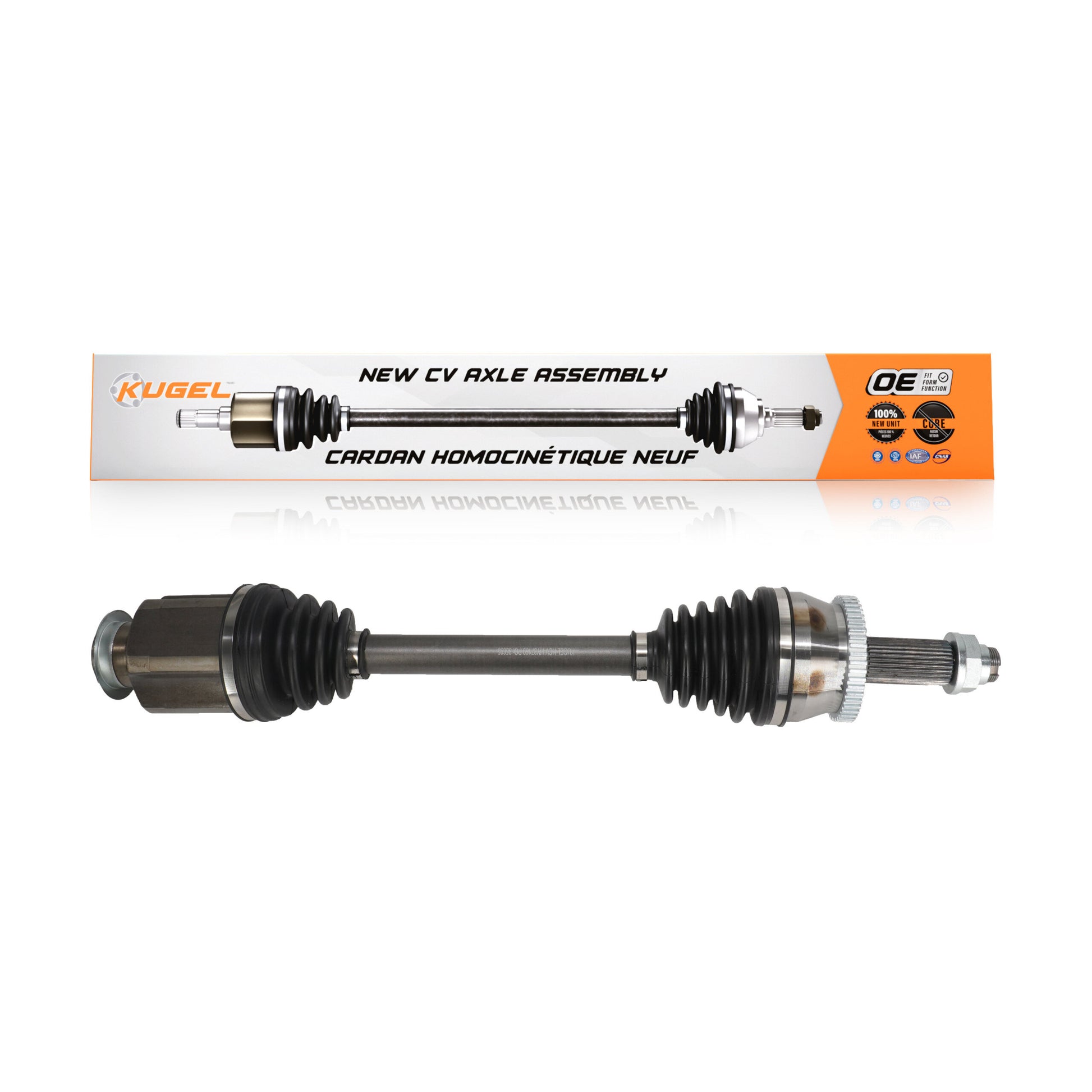 Kugel NCV-HY37169 CV Axle Shaft for 2016-2018 Hyundai Tucson - Front Right
