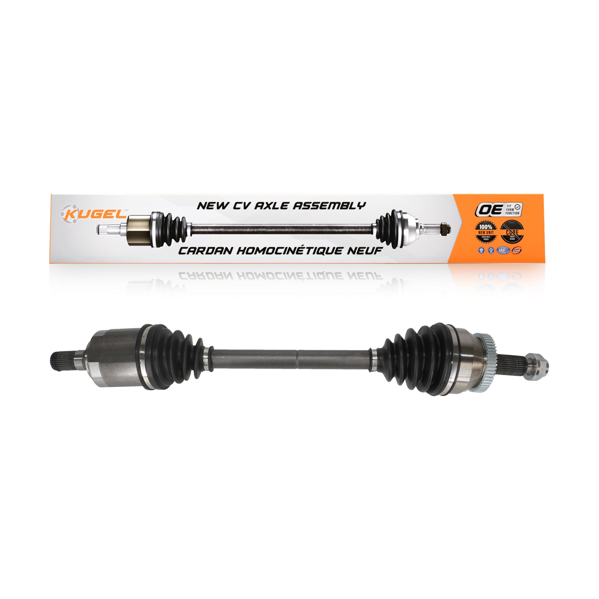 Kugel NCV-KA75086 CV Axle Shaft for 2015-2021 Kia Sedona - Front Left