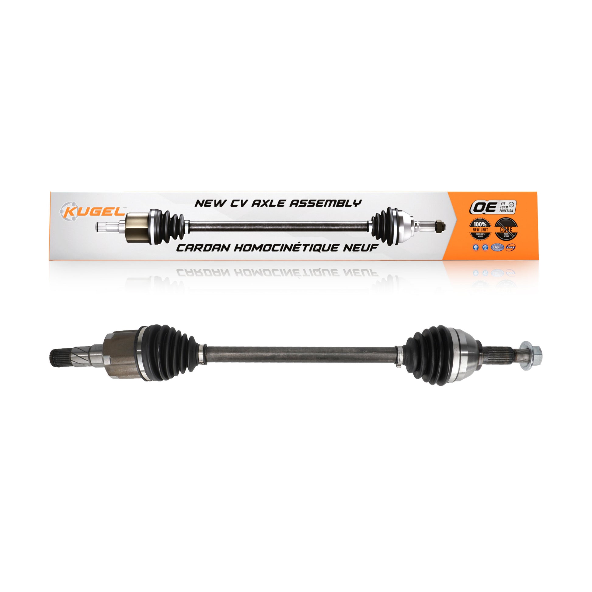 Kugel NCV-TL99032 CV Axle Shaft for 2017-2023 Tesla 3 - Rear Left