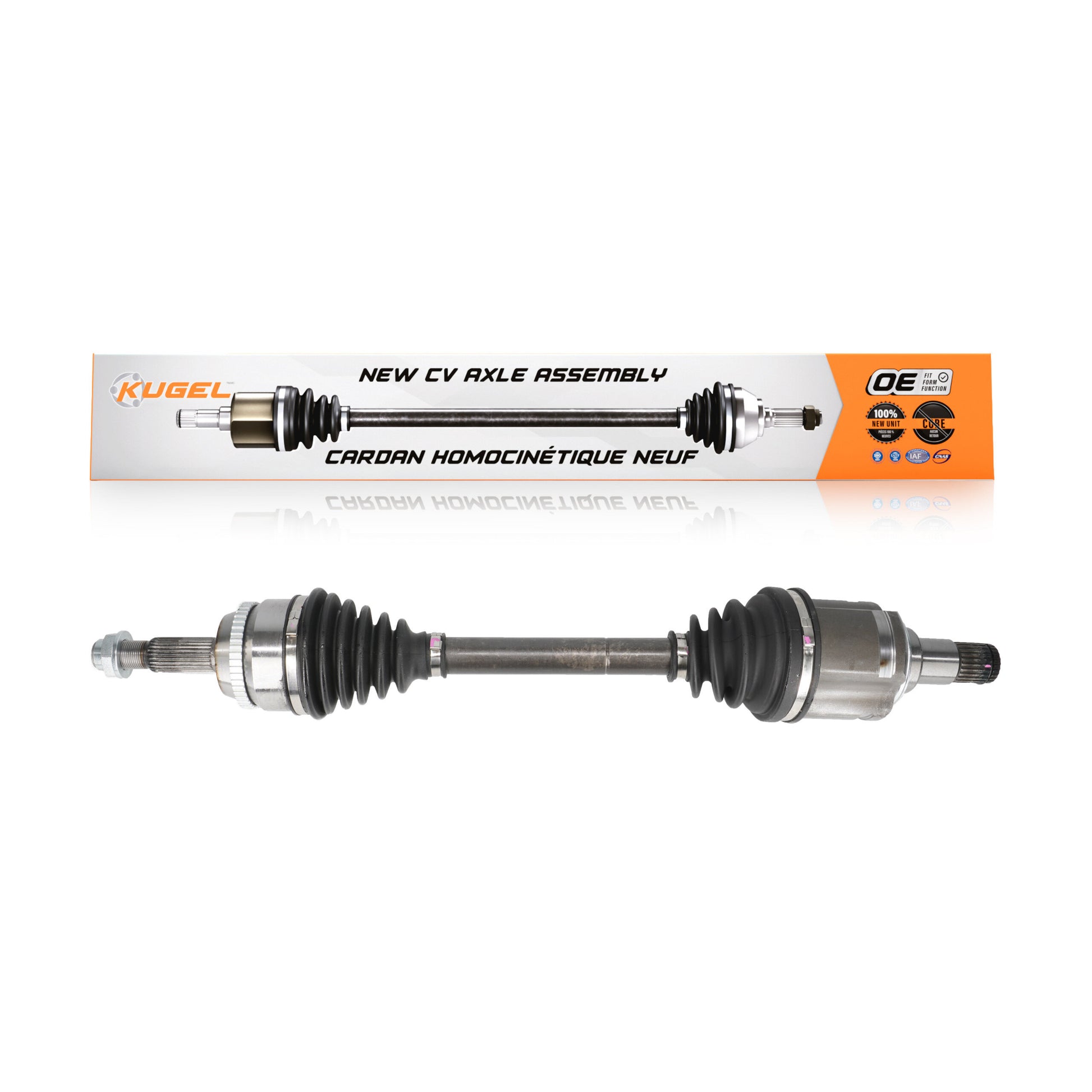 Kugel NCV-TO69046 CV Axle Shaft for 2012-2017 Toyota Camry - Front Left