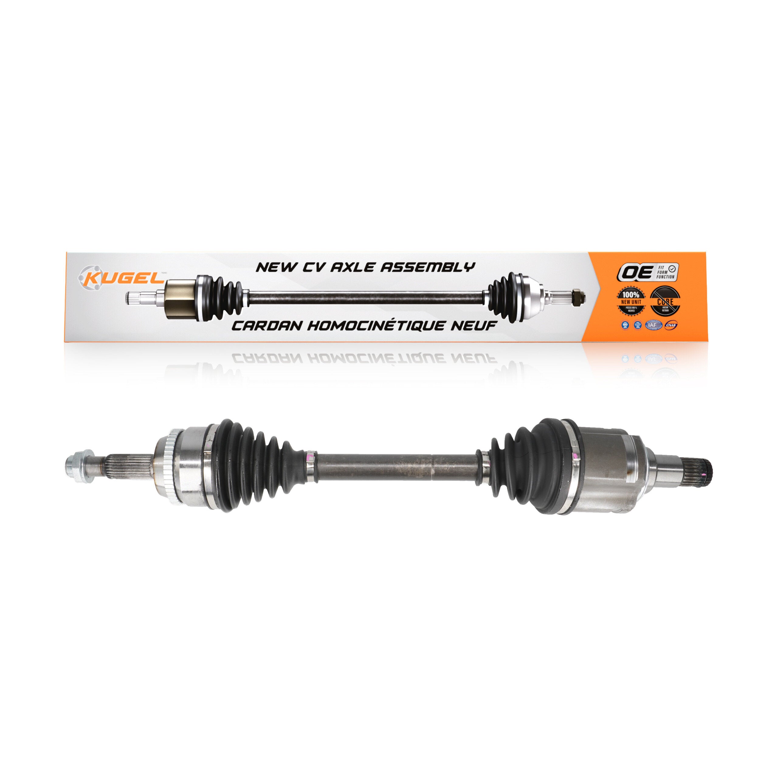 Kugel NCV-TO69046 CV Axle Shaft for 2012-2017 Toyota Camry - Front Left