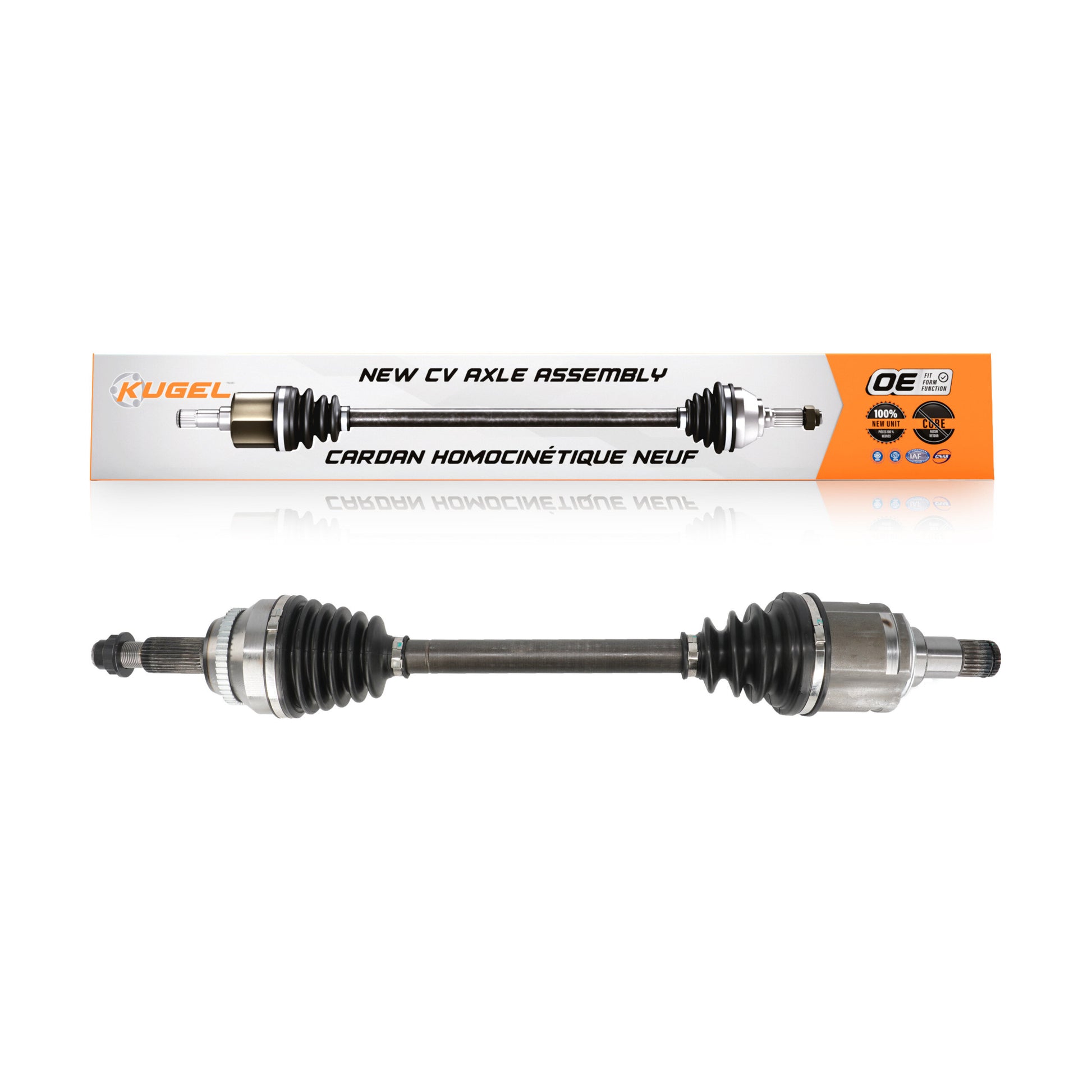 Kugel NCV-TO69055 CV Axle Shaft for 2011-2016 Toyota Sienna - Front Left