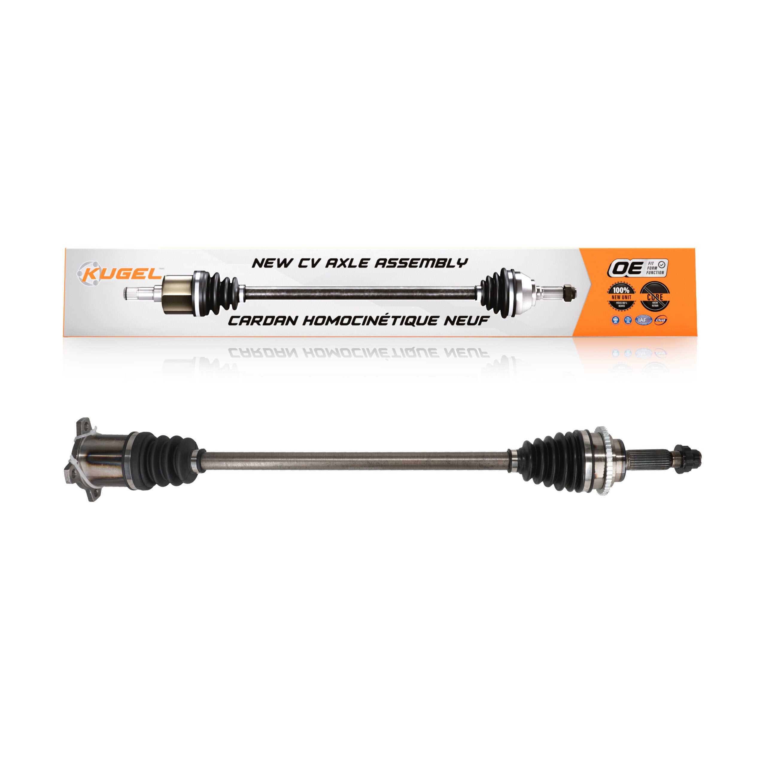 Kugel NCV-TO69107 CV Axle Shaft for 2011-2020 Toyota Sienna - Rear Right