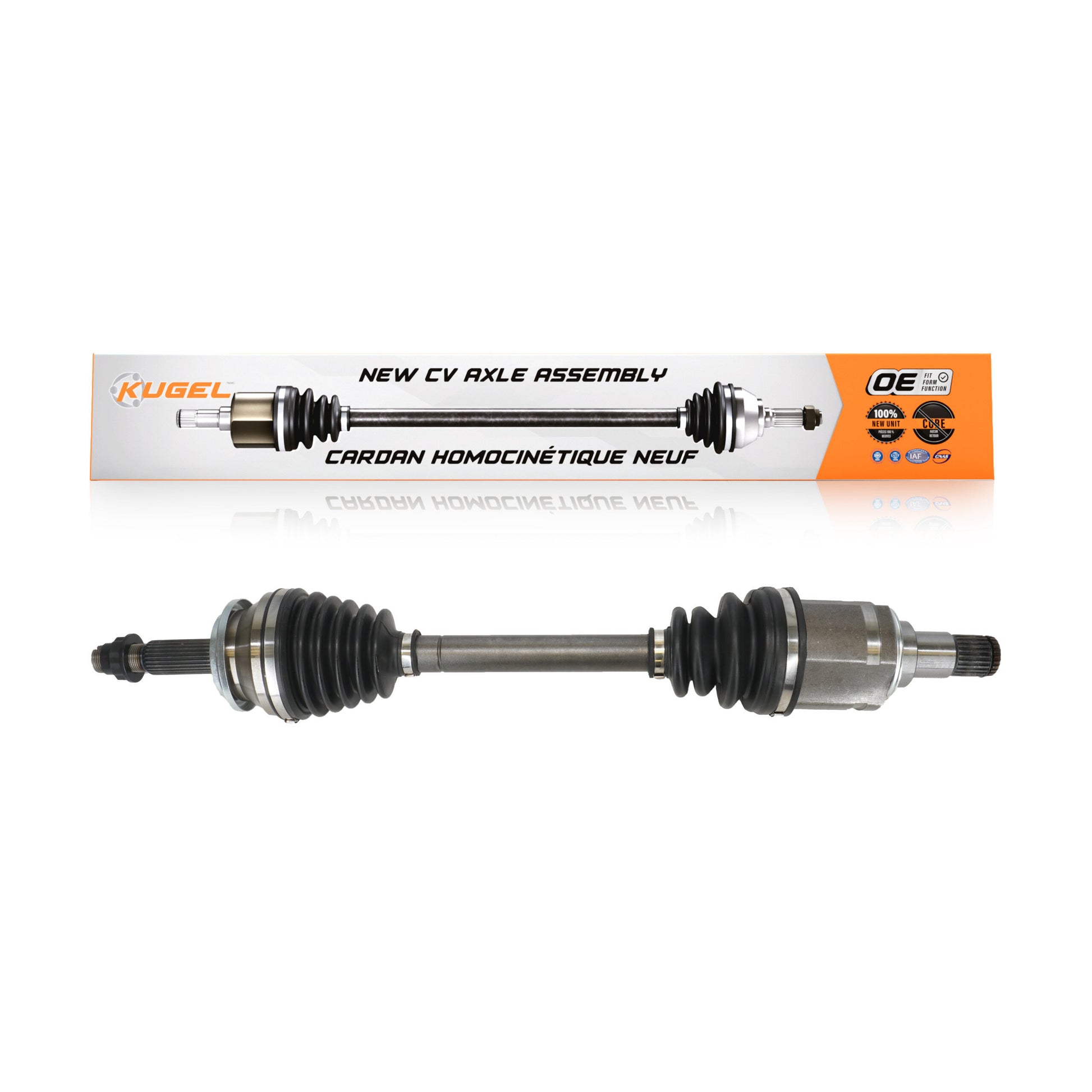 Kugel NCV-TO69113 CV Axle Shaft for 2006-2012 Toyota RAV4 - Front Left