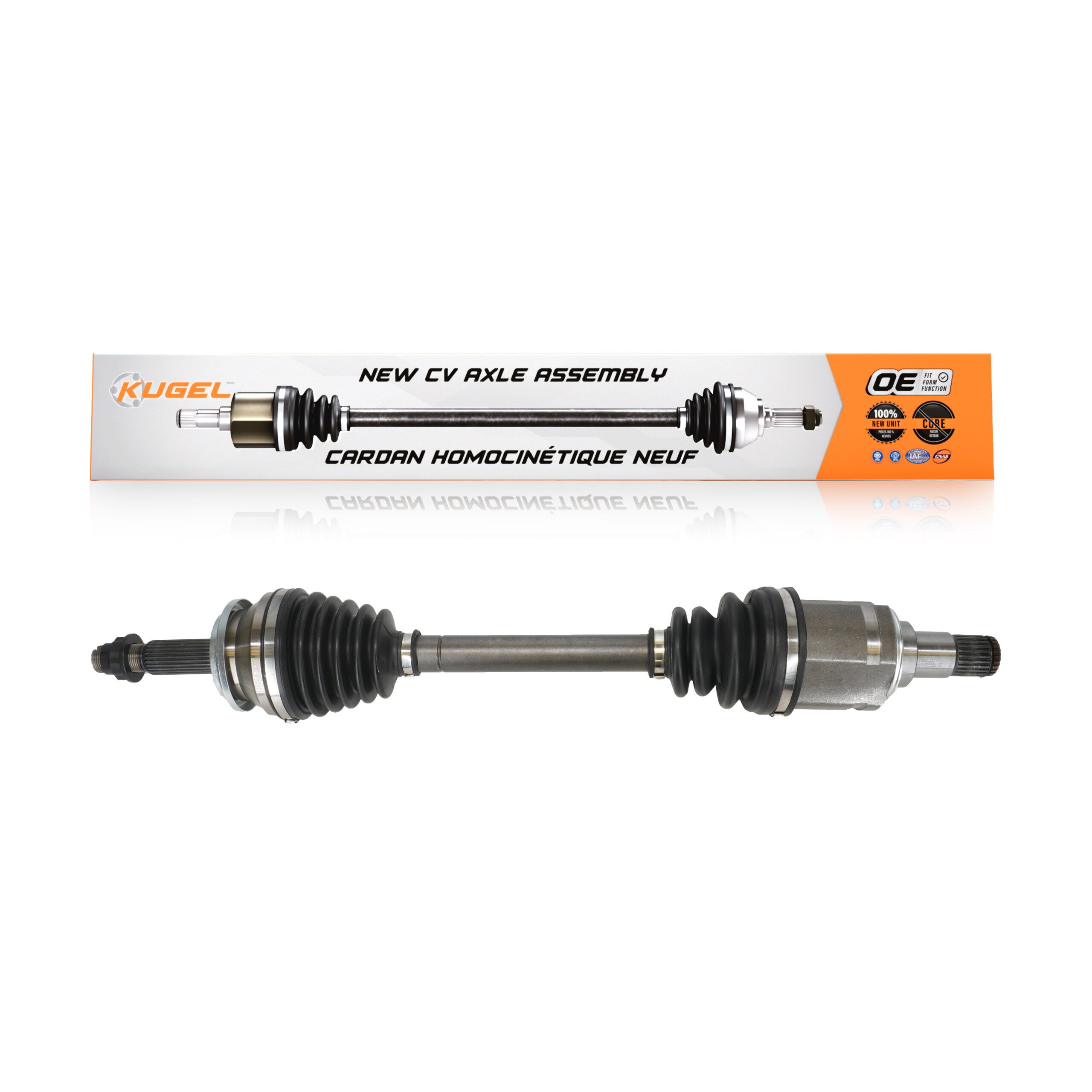 Kugel NCV-TO69113 CV Axle Shaft for 2006-2012 Toyota RAV4 - Front Left