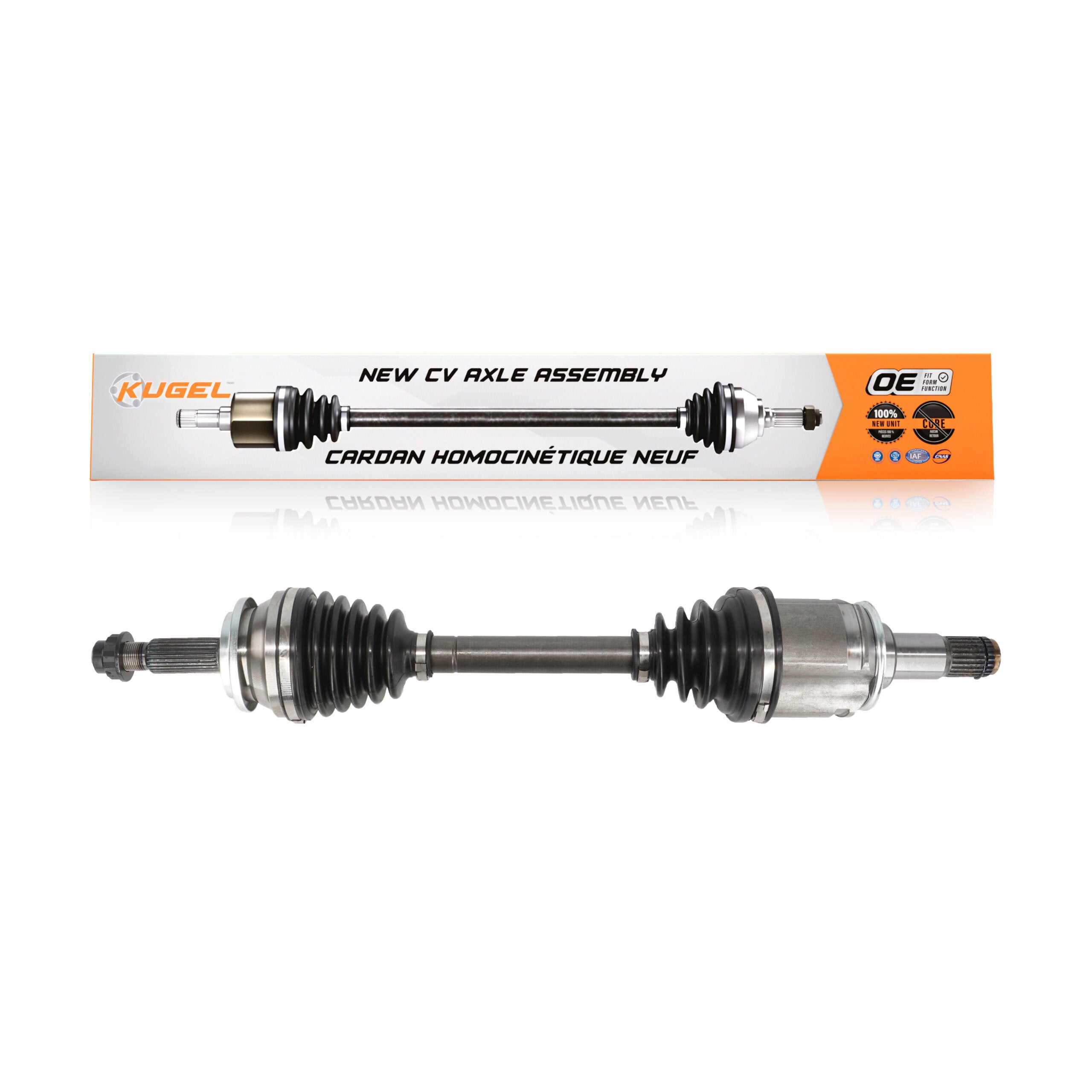 Kugel NCV-TO69114 CV Axle Shaft for 2006-2012 Toyota RAV4 - Front Left