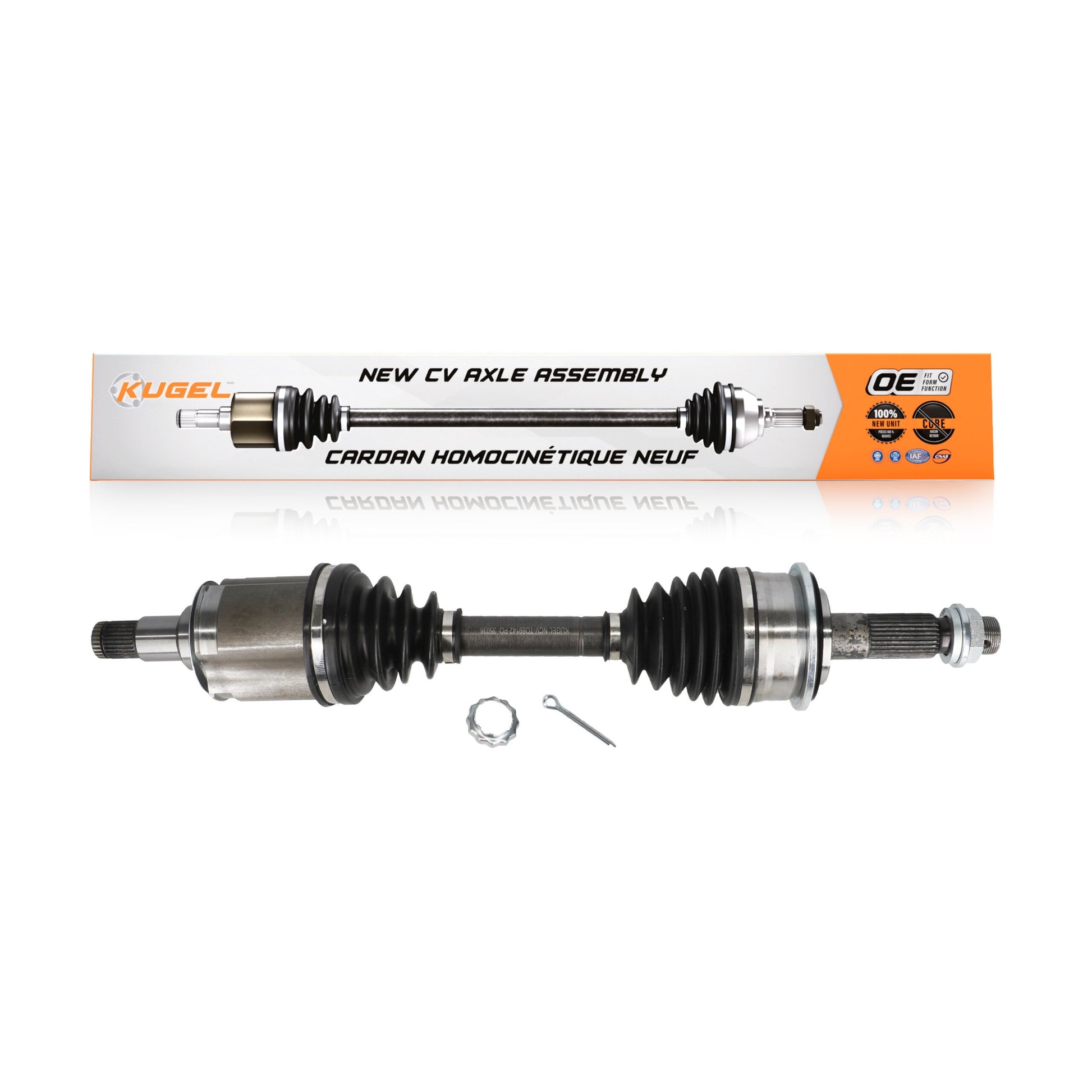Kugel NCV-TO69142 CV Axle Shaft for 1996-2002 Toyota 4Runner - Front Left