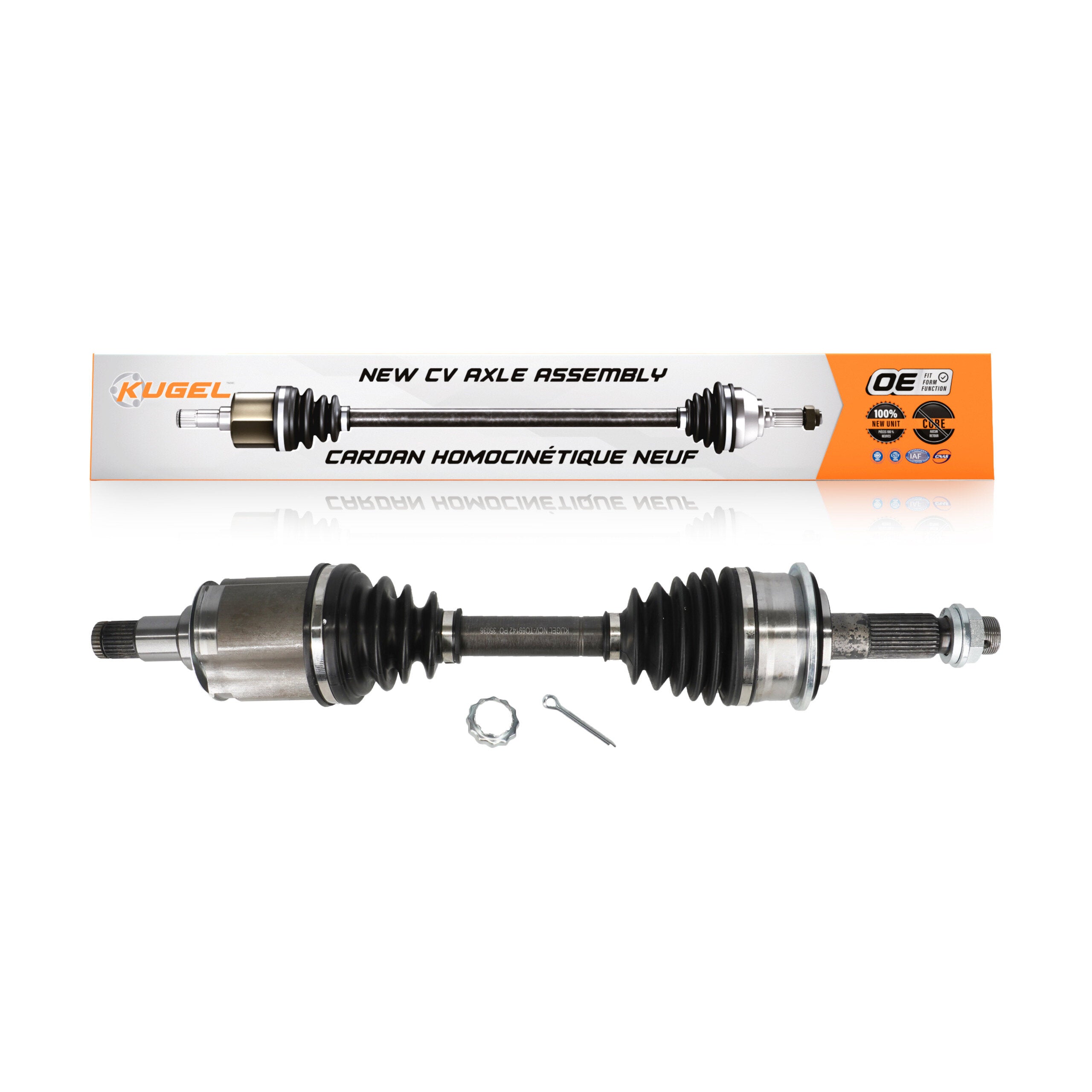 Kugel NCV-TO69142 CV Axle Shaft for 1996-2002 Toyota 4Runner - Front Left