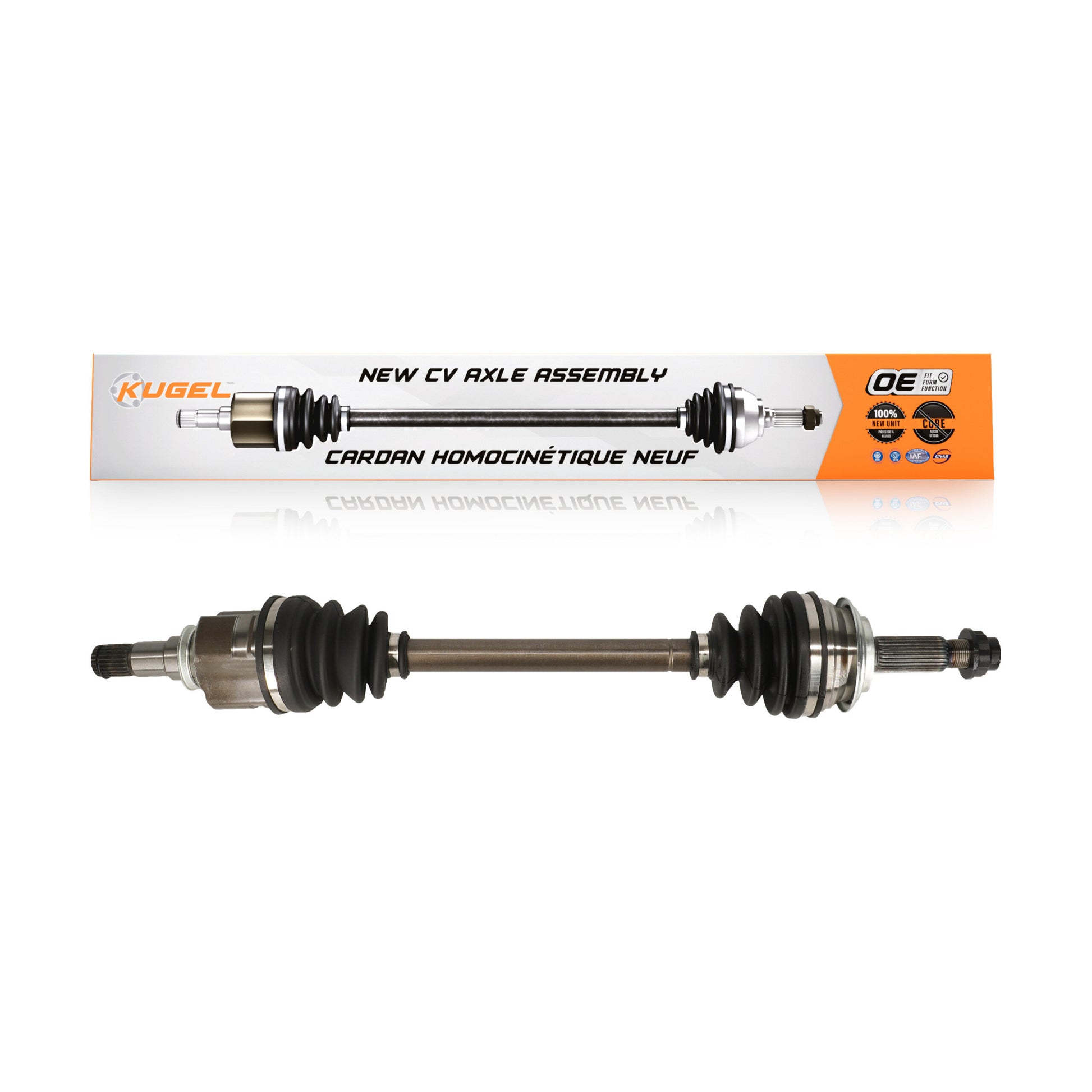 Kugel NCV-TO69451 CV Axle Shaft for 2006-2019 Toyota Yaris - Front Left