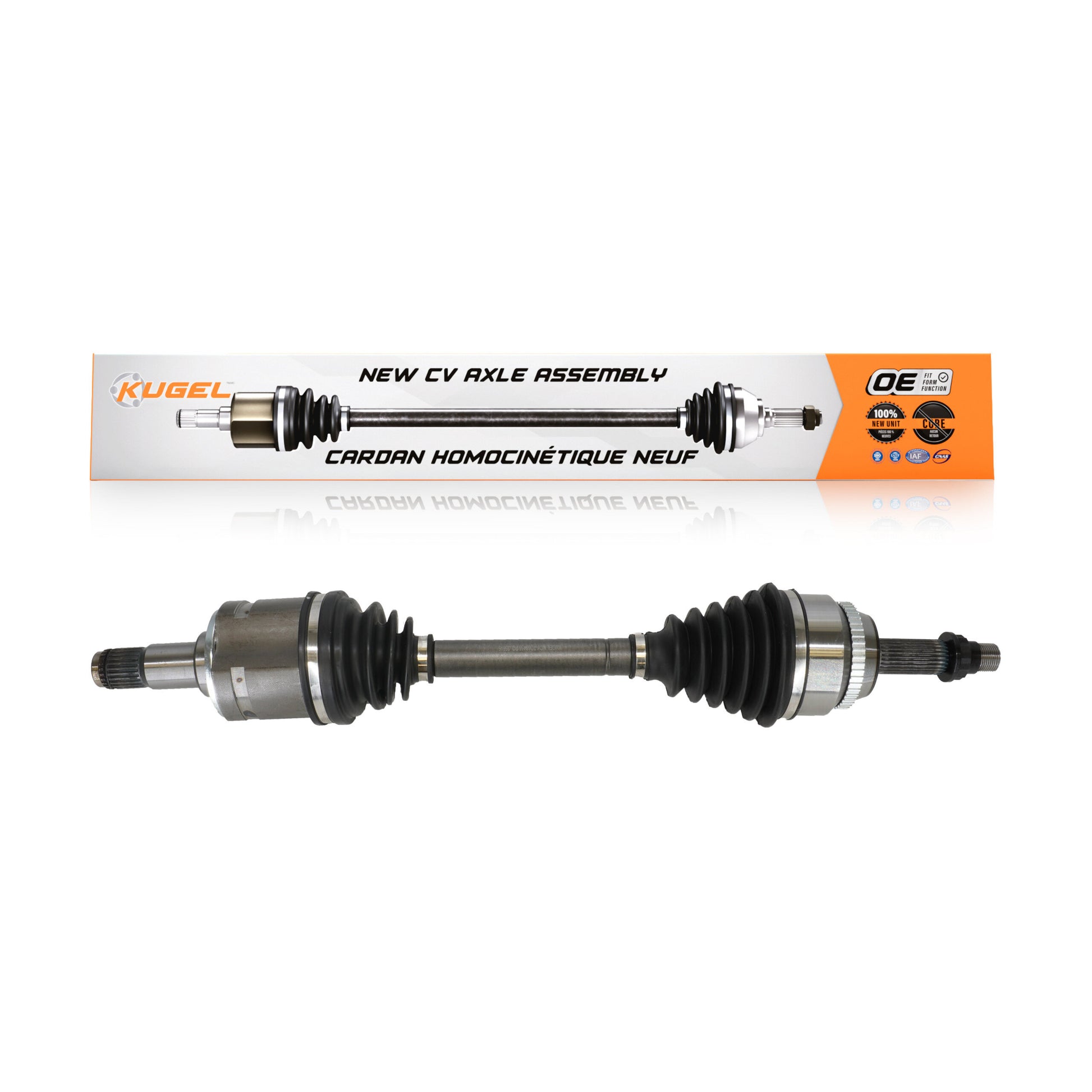 Kugel NCV-TO69455 CV Axle Shaft for 2007-2011 Toyota Camry - Front Left