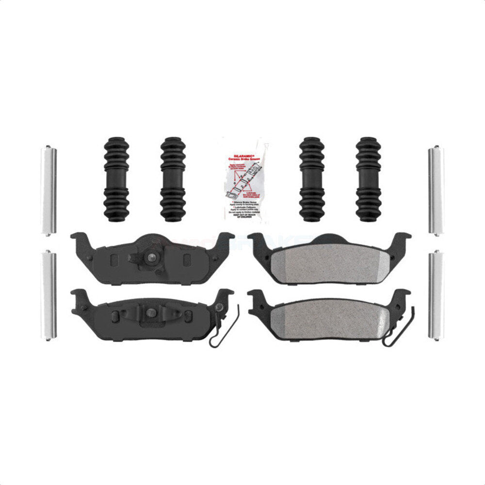 AmeriBRAKES NWF-ASD1012 Disc Brake Pad for 2004-2011 Lincoln Mark LT, Ford F-150 - Rear