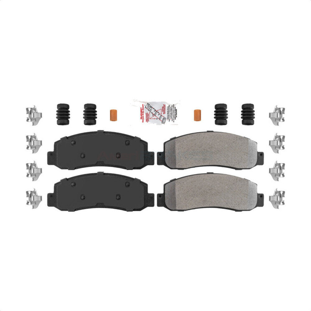 AmeriBRAKES NWF-ASD1069 Disc Brake Pad for 2005-2012 Ford F-450 Super Duty, Ford F-250 Super Duty, Ford F-350 Super Duty - Front