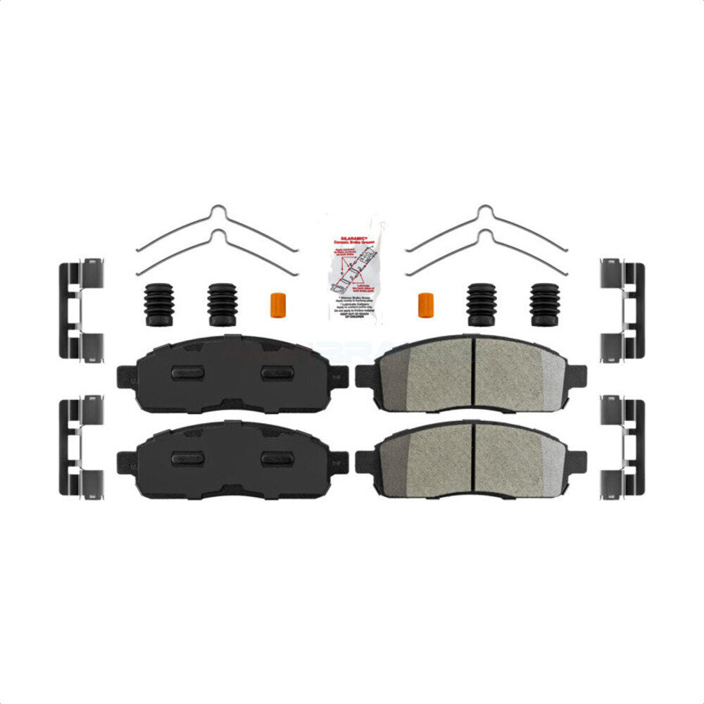 AmeriBRAKES NWF-ASD1083 Disc Brake Pad for 2004-2009 Lincoln Mark LT, Ford F-150 - Front