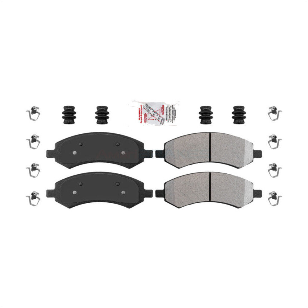 AmeriBRAKES NWF-ASD1084 Disc Brake Pad for 2005-2023 Ram 1500 Classic, Ram 1500, Ram Dakota - Front