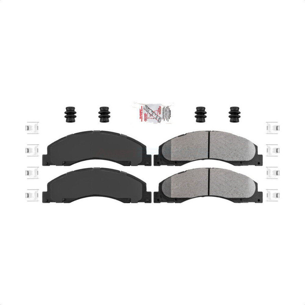 AmeriBRAKES NWF-ASD1328 Disc Brake Pad for 2008-2023 Ford E-350 Super Duty, Ford E-450 Super Duty, Ford E-150 - Front