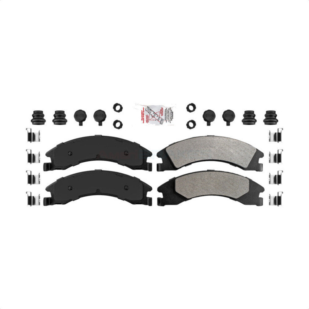 AmeriBRAKES NWF-ASD1329 Disc Brake Pad for 2008-2023 Ford E-350 Super Duty, Ford E-450 Super Duty, Ford E-150 - Rear