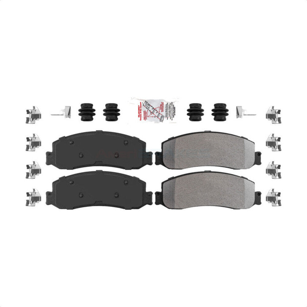 AmeriBRAKES NWF-ASD1333 Disc Brake Pad for 2008-2012 Ford F-250 Super Duty, Ford F-350 Super Duty - Front