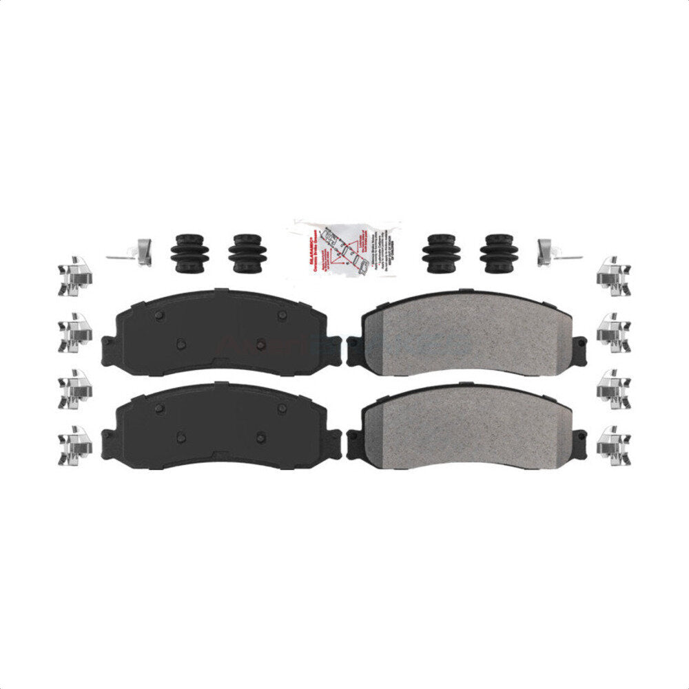 AmeriBRAKES NWF-ASD1333A Disc Brake Pad for 2010-2012 Ford F-250 Super Duty, Ford F-350 Super Duty - Front