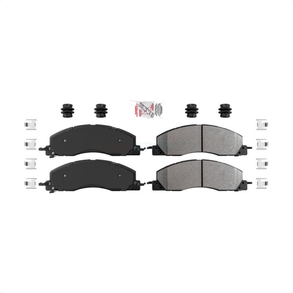 AmeriBRAKES NWF-ASD1399 Disc Brake Pad for 2009-2018 Ram 1500, Ram 2500, Ram 3500 - Front