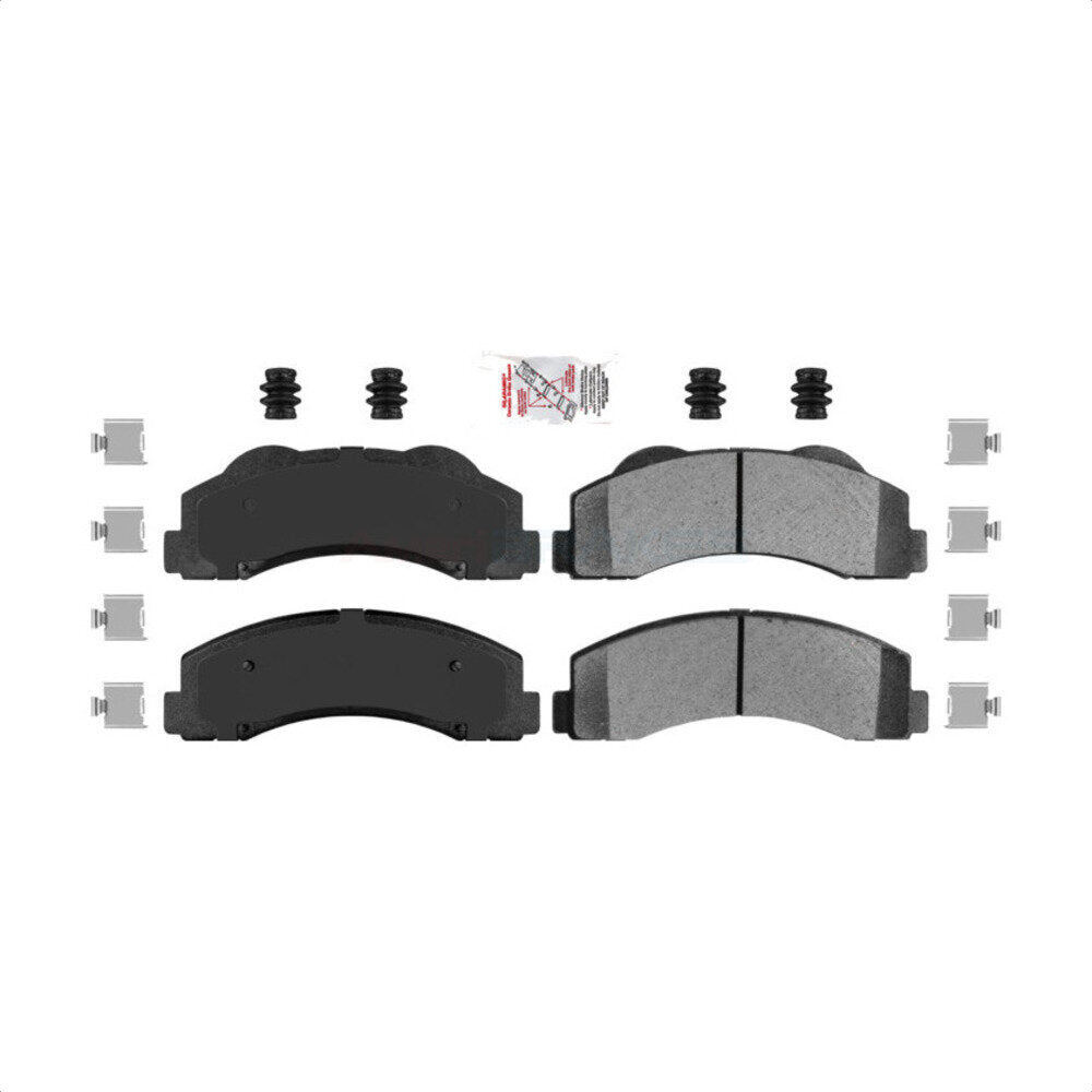 AmeriBRAKES NWF-ASD1414 Disc Brake Pad for 2010-2017 Ford Expedition, Ford F-150, Lincoln Navigator - Front